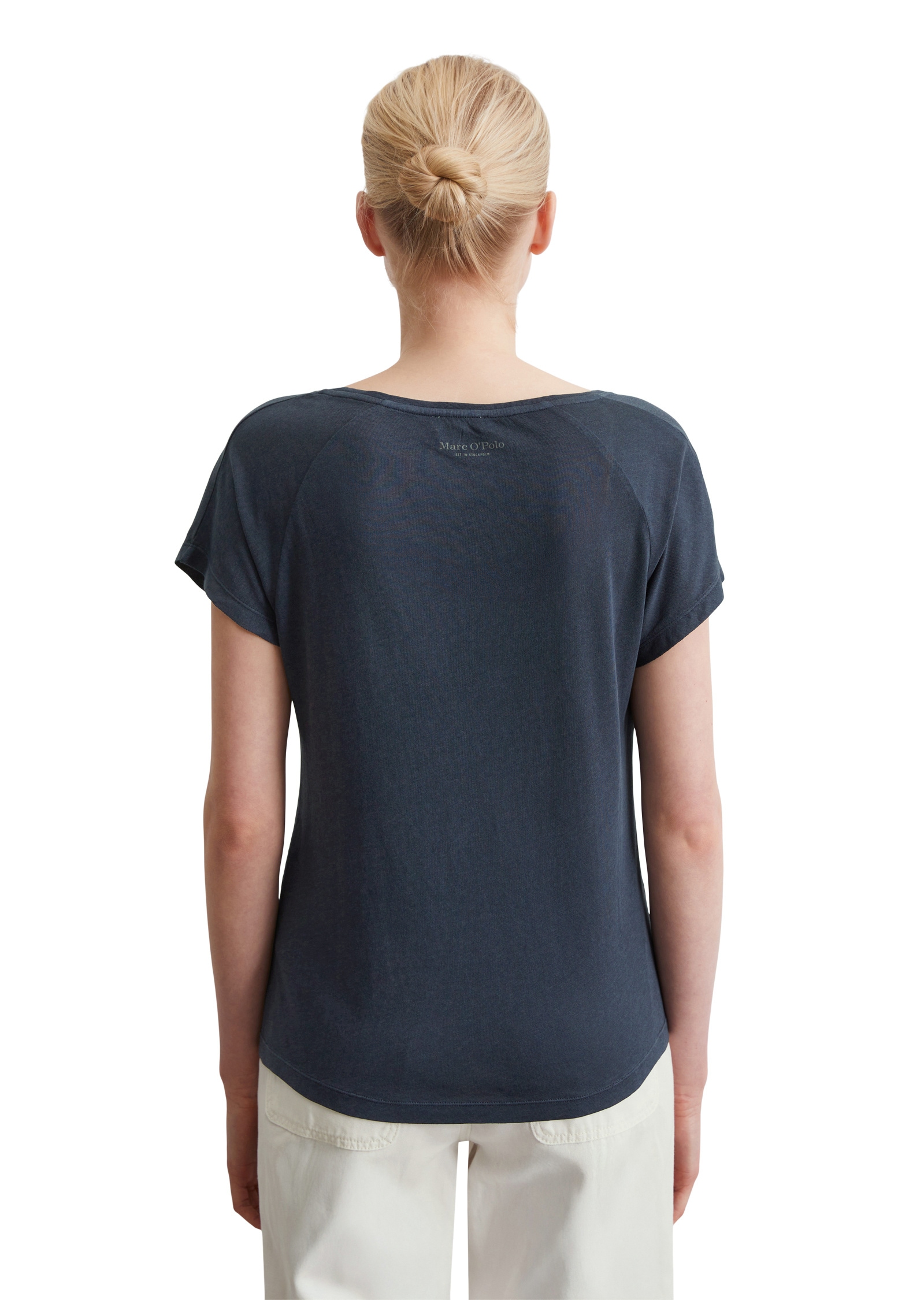 Marc O'Polo T-Shirt »aus Viskose-Organic-Cotton-Mix«