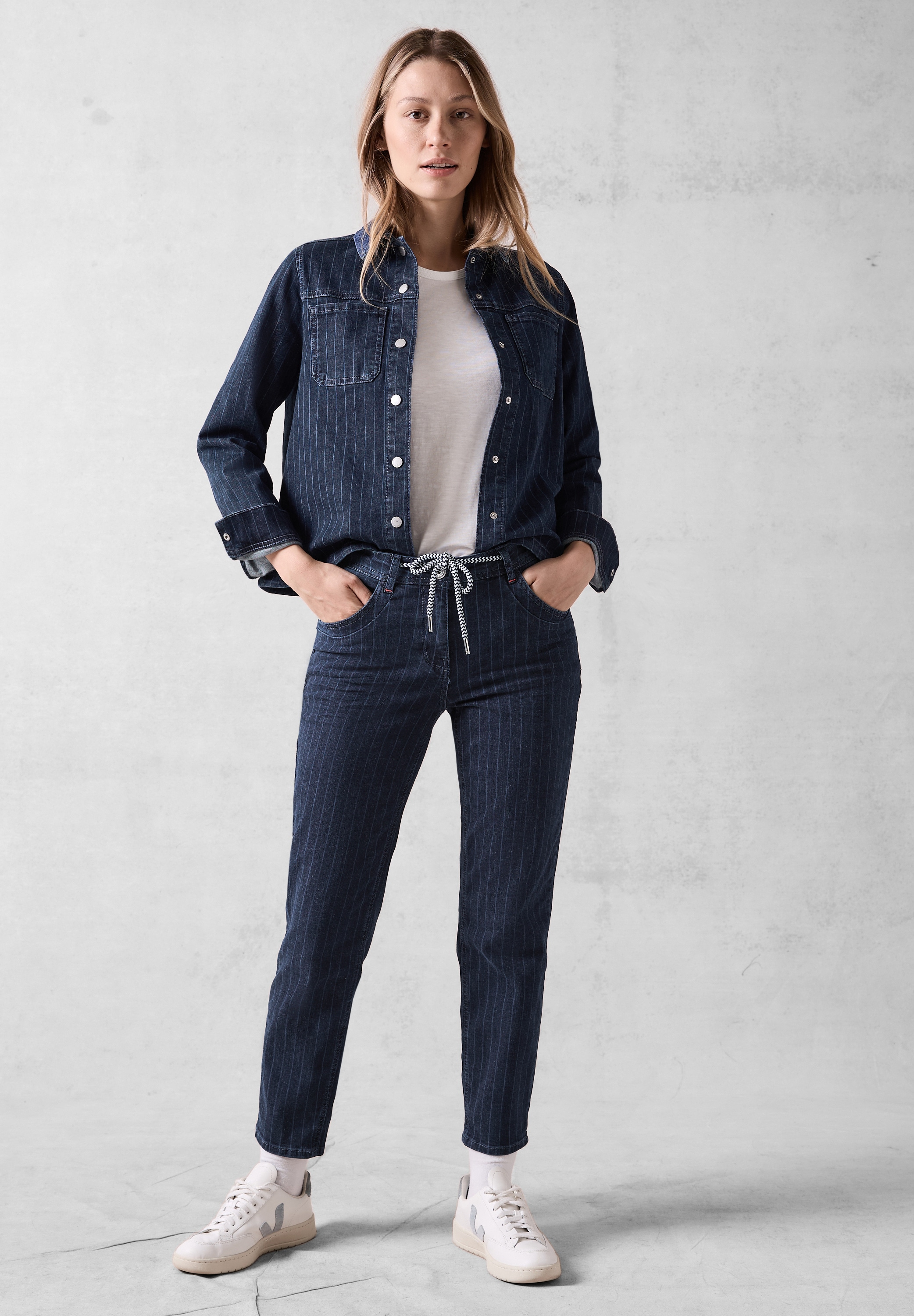 Cecil Gerade Jeans, Middle Waist