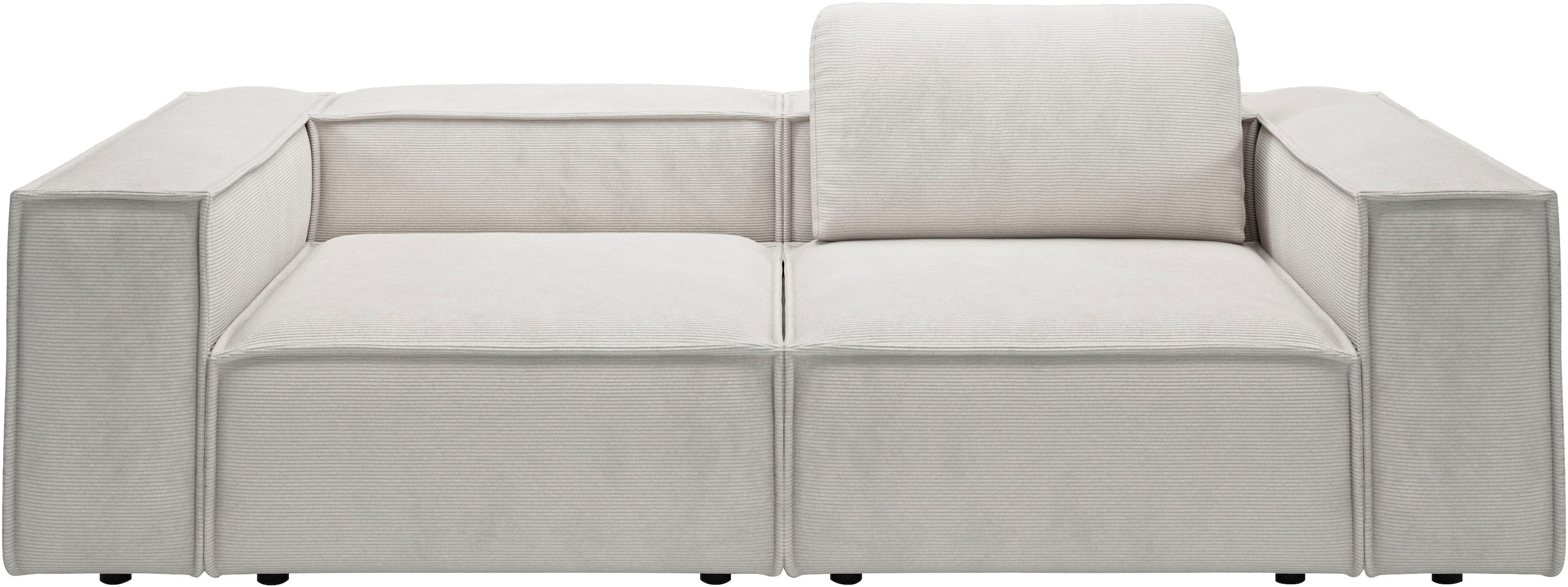 Home affaire 2-Sitzer "Watertown, modernes Sofa 246 cm breit, auch in Feinc günstig online kaufen