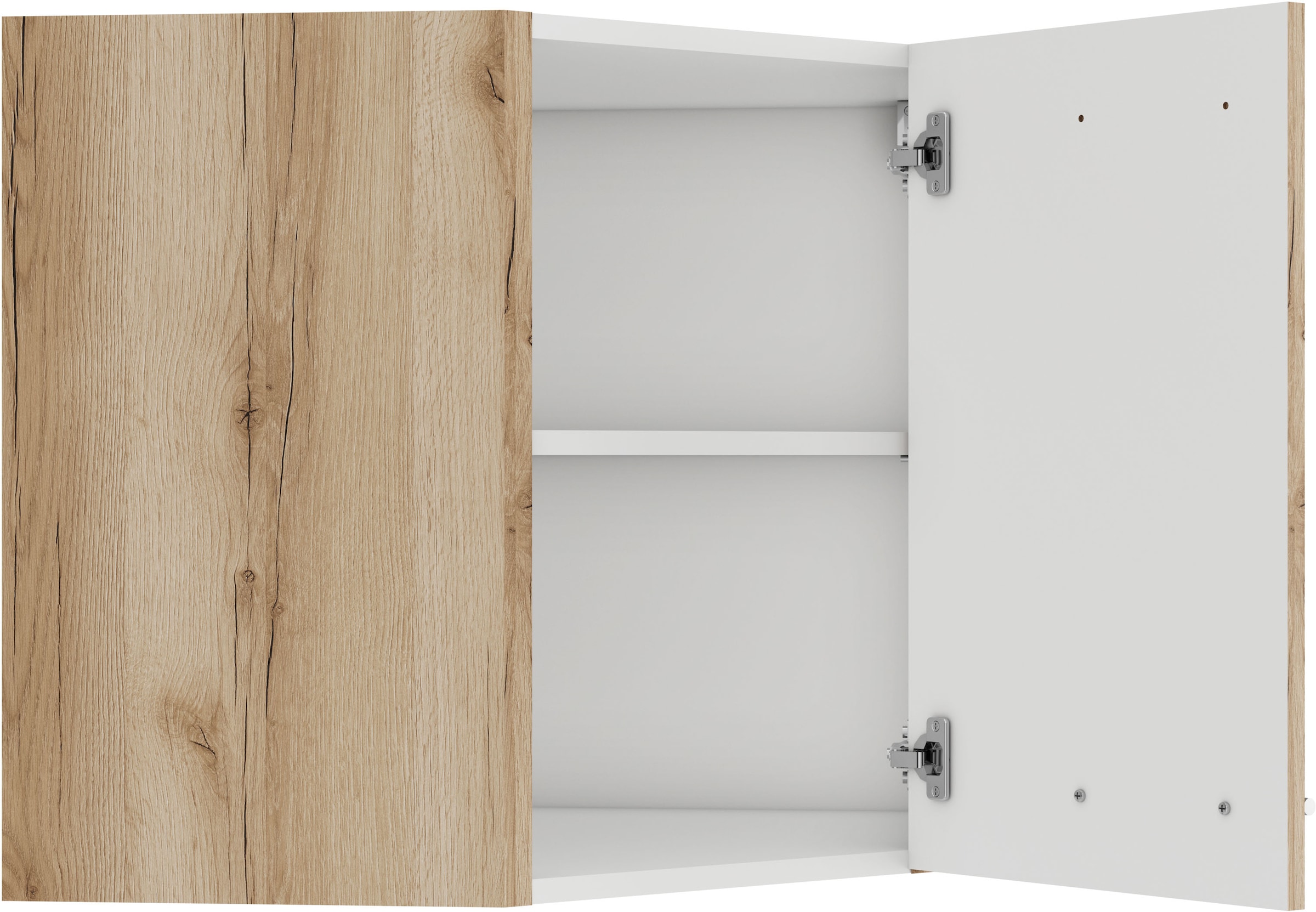 OPTIFIT Eckhängeschrank »Bella«, Breite 60 x 60 cm, Türanschlag wechselbar