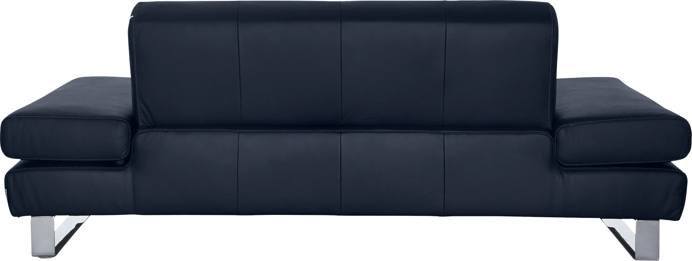 W.SCHILLIG 2-Sitzer »taboo Designsofa mit hohem Sitzkomfort«, mit Übertiefe, inklusive Armlehnenverstellung, mit Kontrastnaht