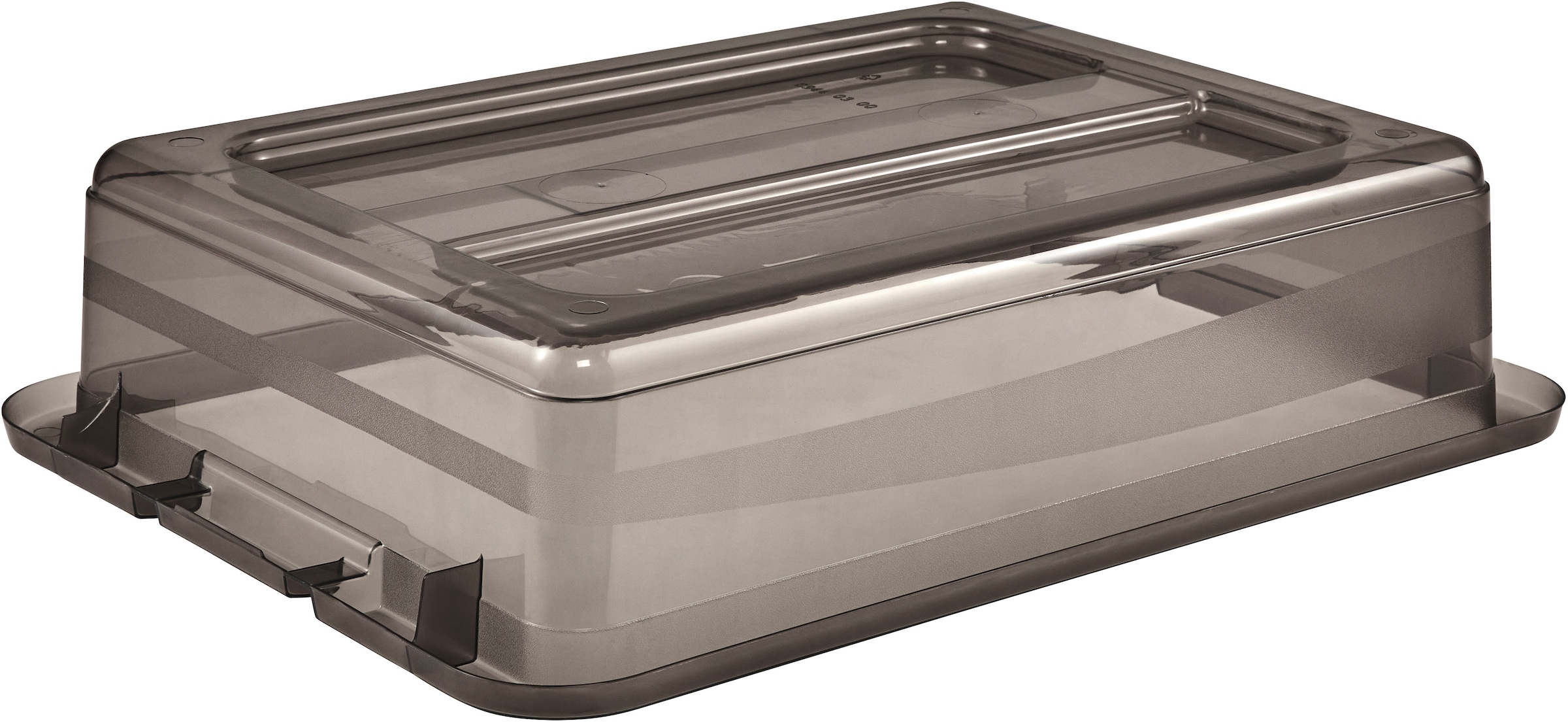 keeeper Aufbewahrungsbox »Cornelia, 6er Set, 7 L, 39,5 x 29,5 x 9,5 cm« durch Clips verschließbar, Griffe am Boden