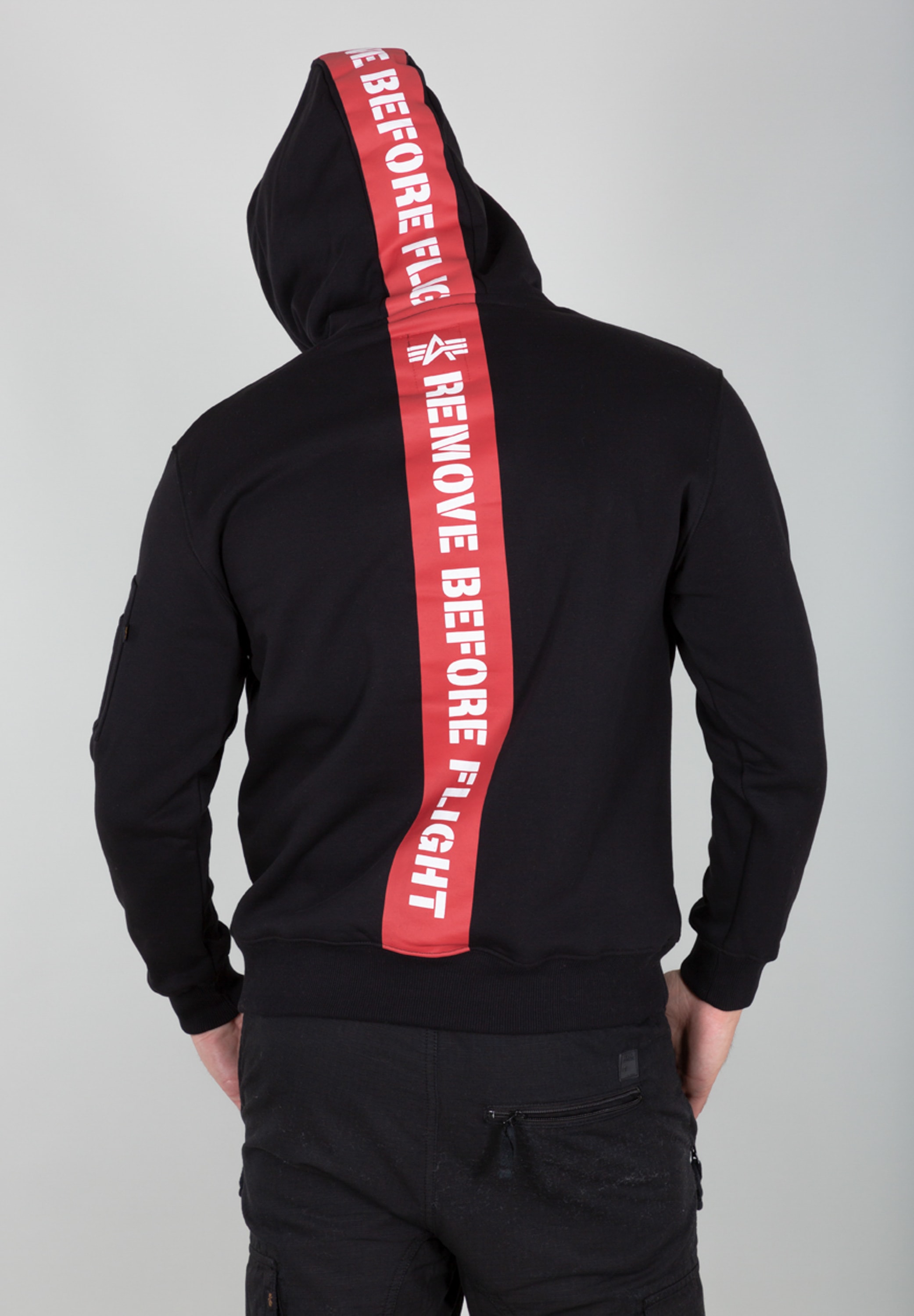 Alpha Industries Hoodie »Alpha Industries Men - Hoodies RBF Back Stripe Hoodie«