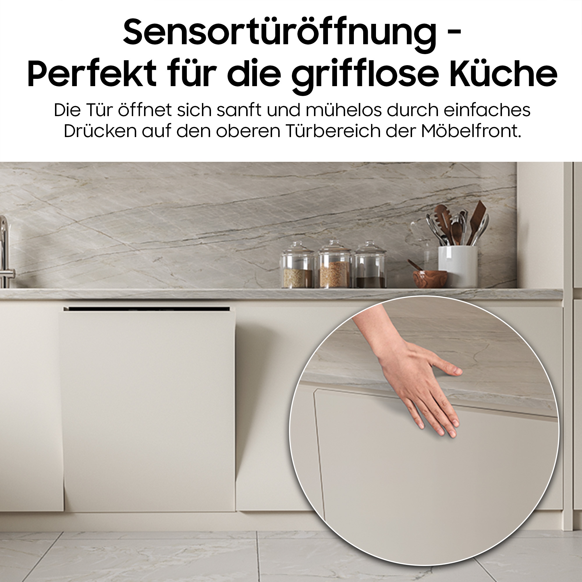 Samsung vollintegrierbarer Geschirrspüler »DW80H77H3B0U1«