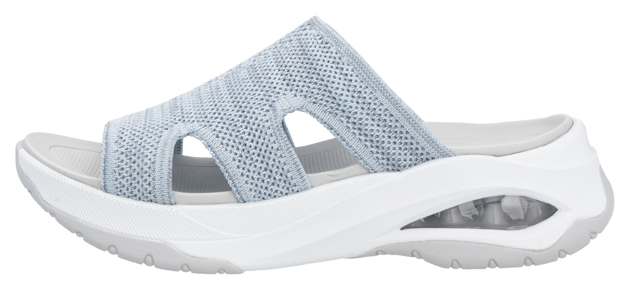 RIEKER Sport Pantolette »vegan«, Sommerschuh, Hausschuh, Keilabsatz, in der Maschine waschbar