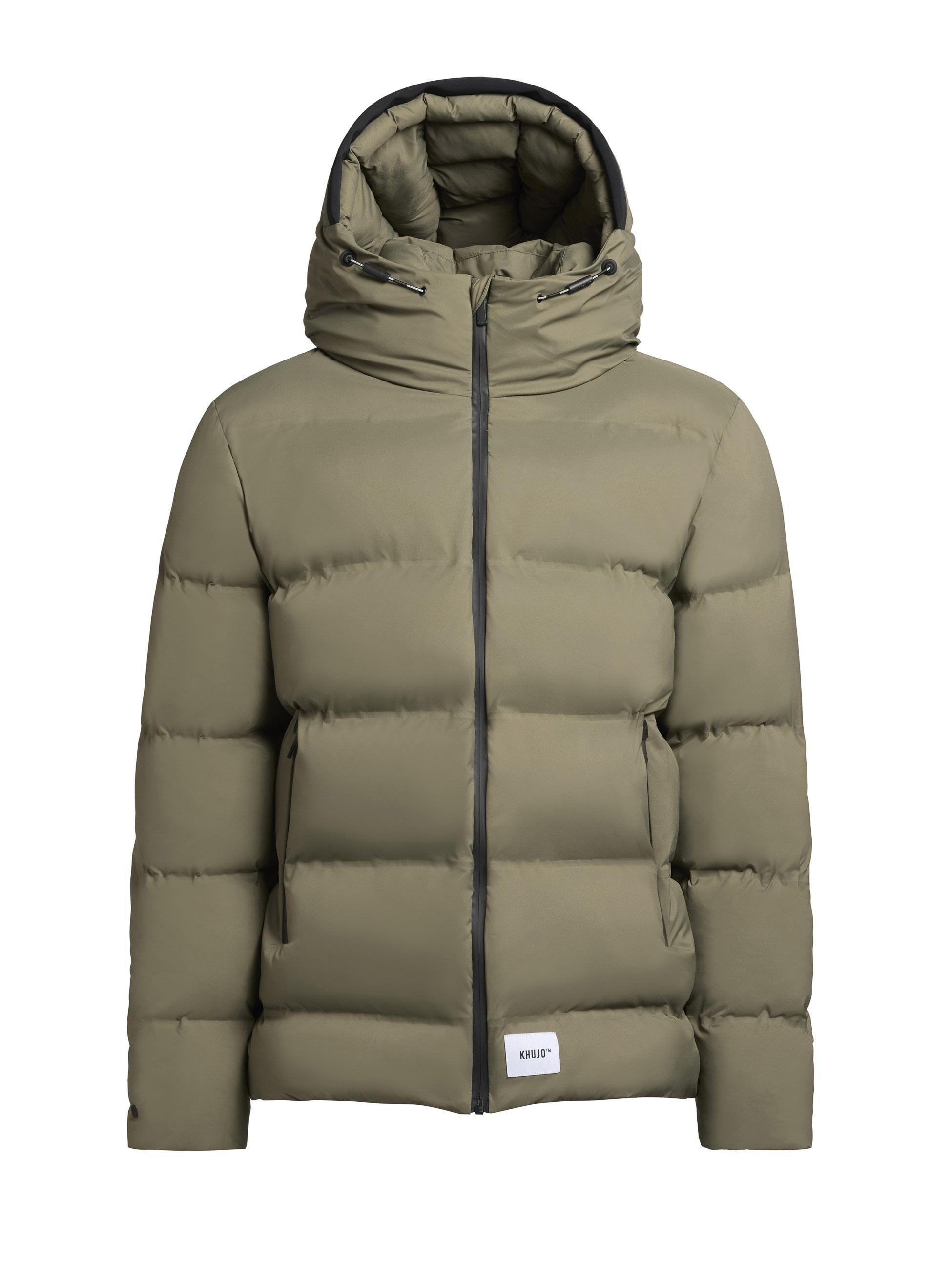khujo Steppjacke »Silas2«, mit Kapuze, Warme Herren Winterjacke mit großer Kapuze