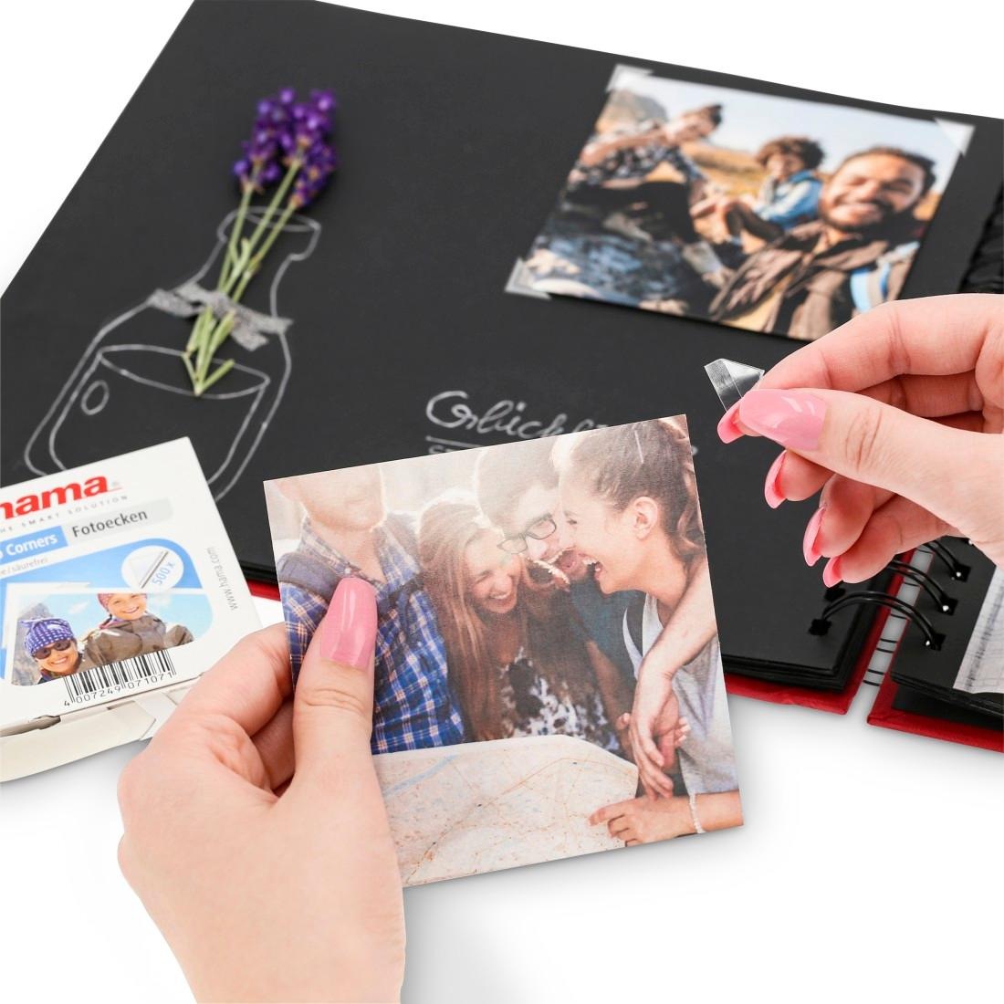 Hama Aufkleber »Fotoecken-Spender Aktion, 2x500 Ecken, Doppelpack«