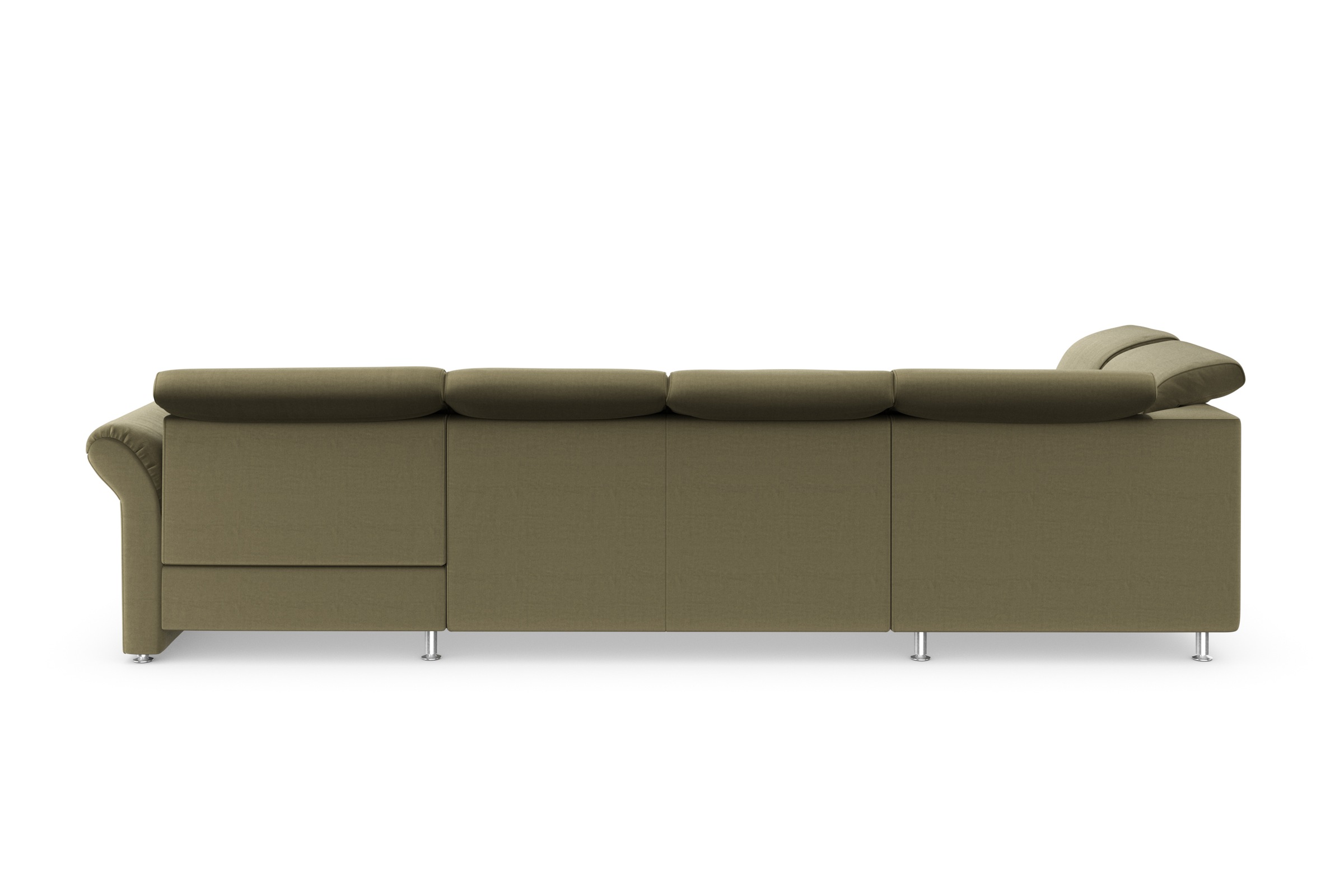 Sit & More Apulia U-Shape Sectional Sofa Green 304cm 6