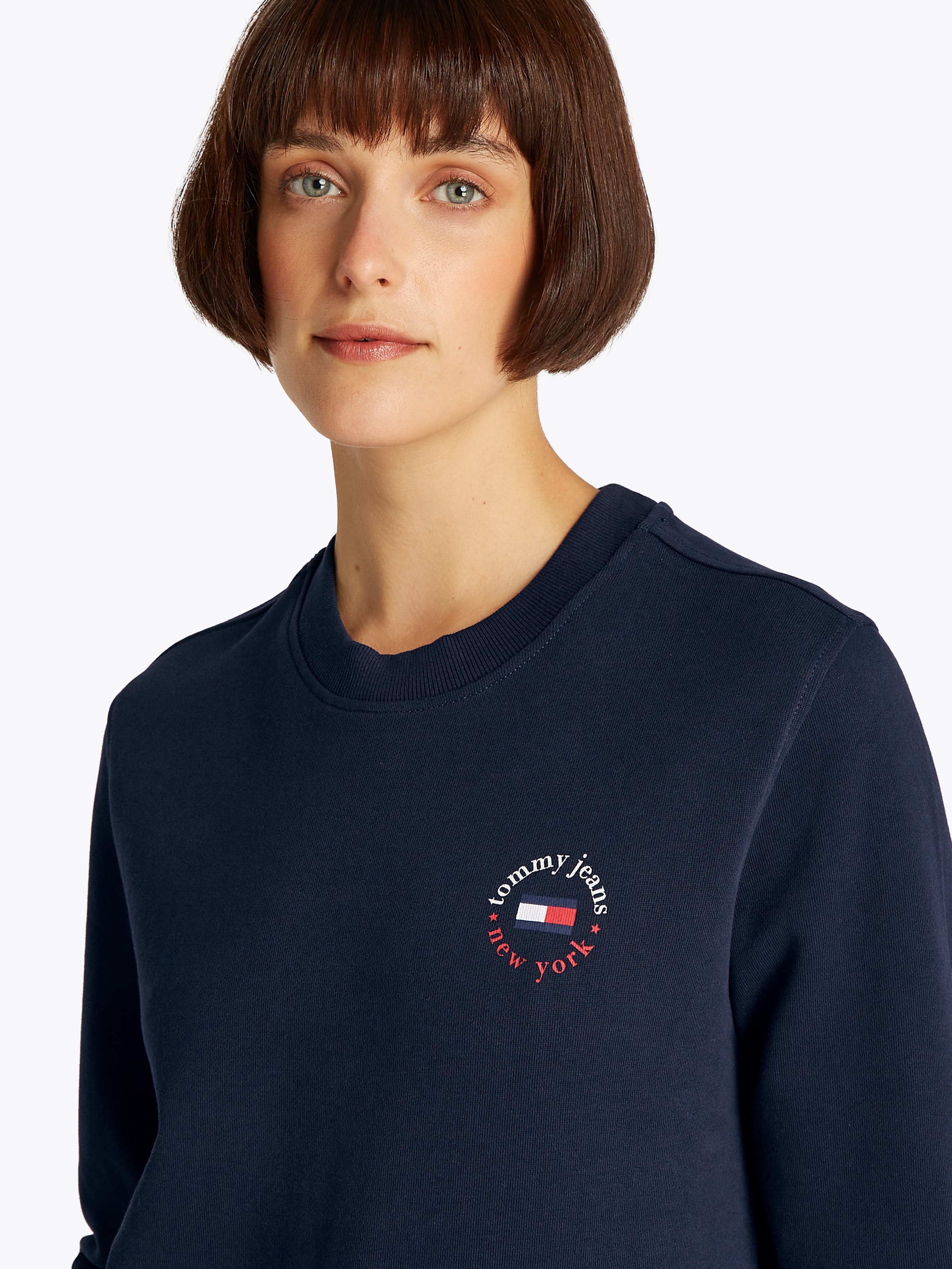 Tommy Jeans Sweatshirt "TJW REG ESSENTIAL LOGO 2 CREW", mit Logo günstig online kaufen