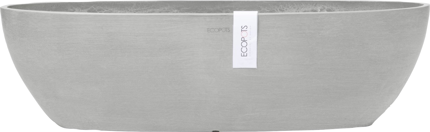 Blumentopf »SOFIA LONG White Grey«, BxTxH: 14x14x16 cm