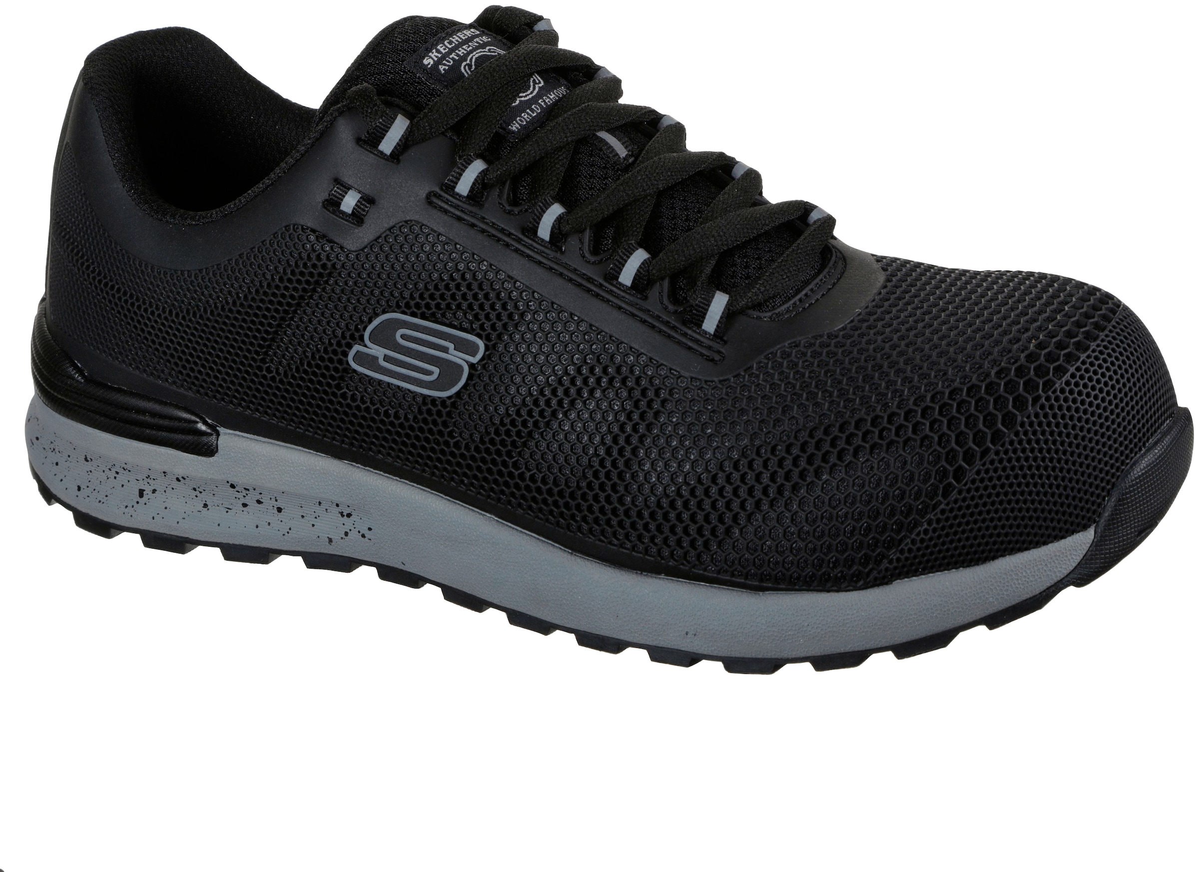 Skechers Sicherheitsschuh »BULKLIN - BRAGOO«, S1 P ESD, durchtrittsicher, bequem und elektrisch ableitend