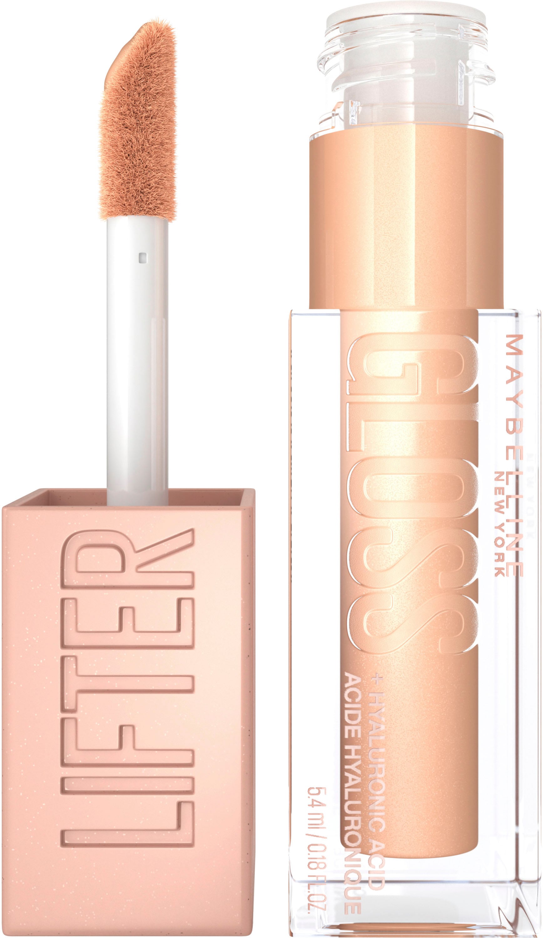 MAYBELLINE NEW YORK Lipgloss »Lifter Gloss«, mit natürlichen Inhaltstoffen