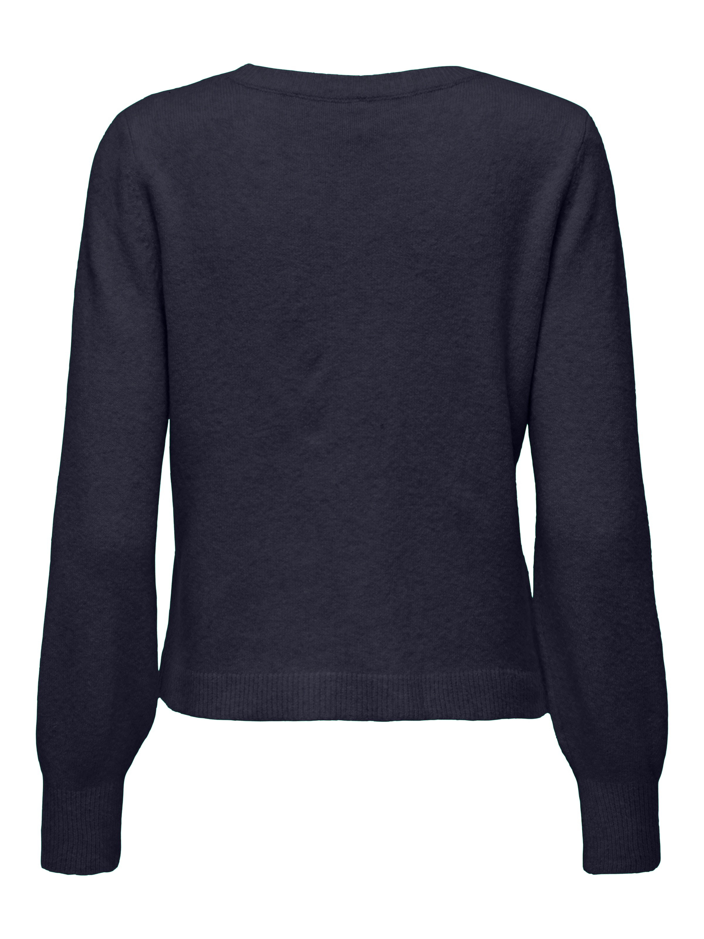 ONLY Strickpullover »ONLJEANETT LIFE LS BUTTON O-NECK CS KNT«