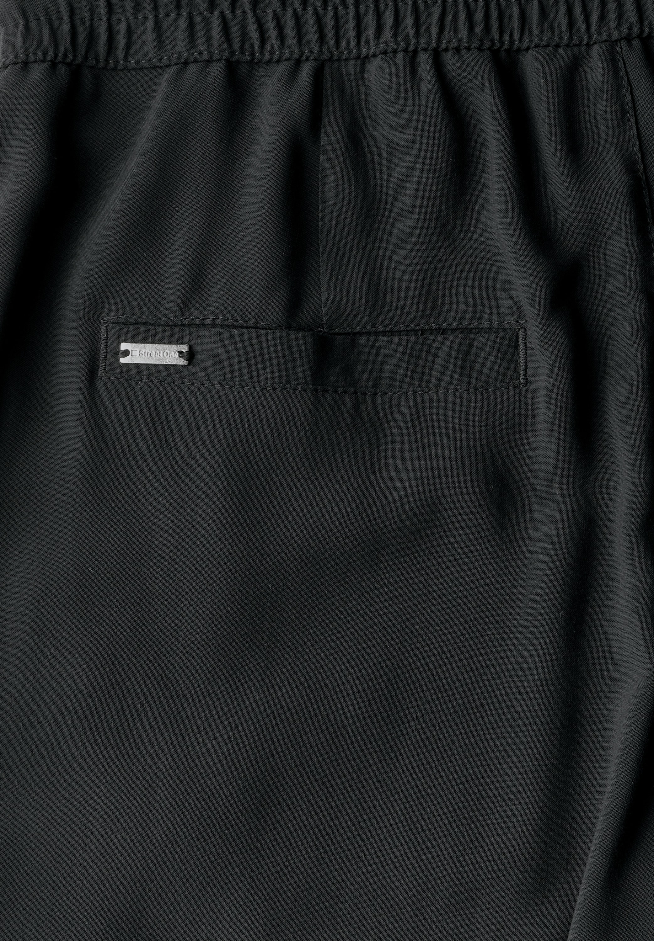 STREET ONE Stoffhose »Style Emee«, mit elastischem Bund mit Tunnelzug