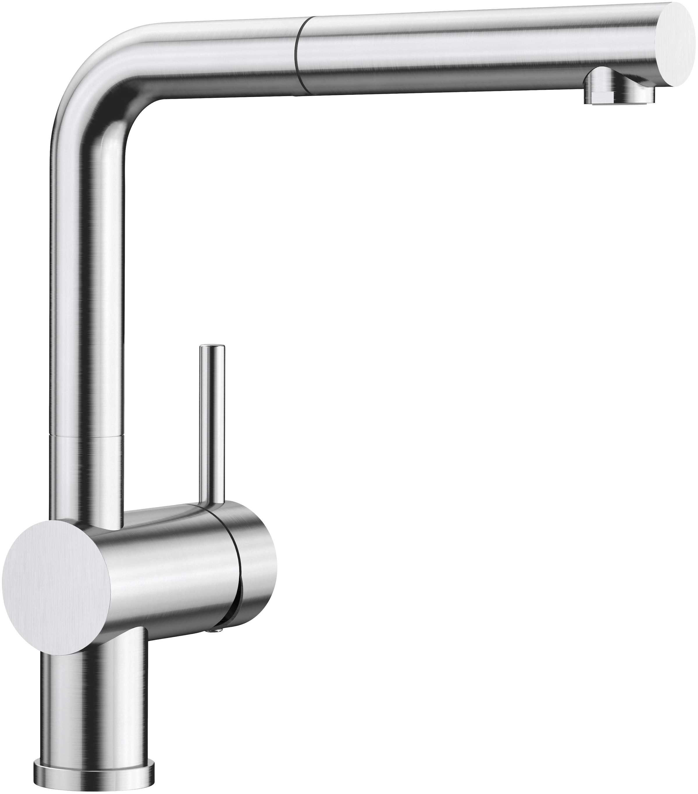 Blanco Einbaumülleimer "LINUS-S" Edelstahl massiv, PVD Steel, Hochdruck