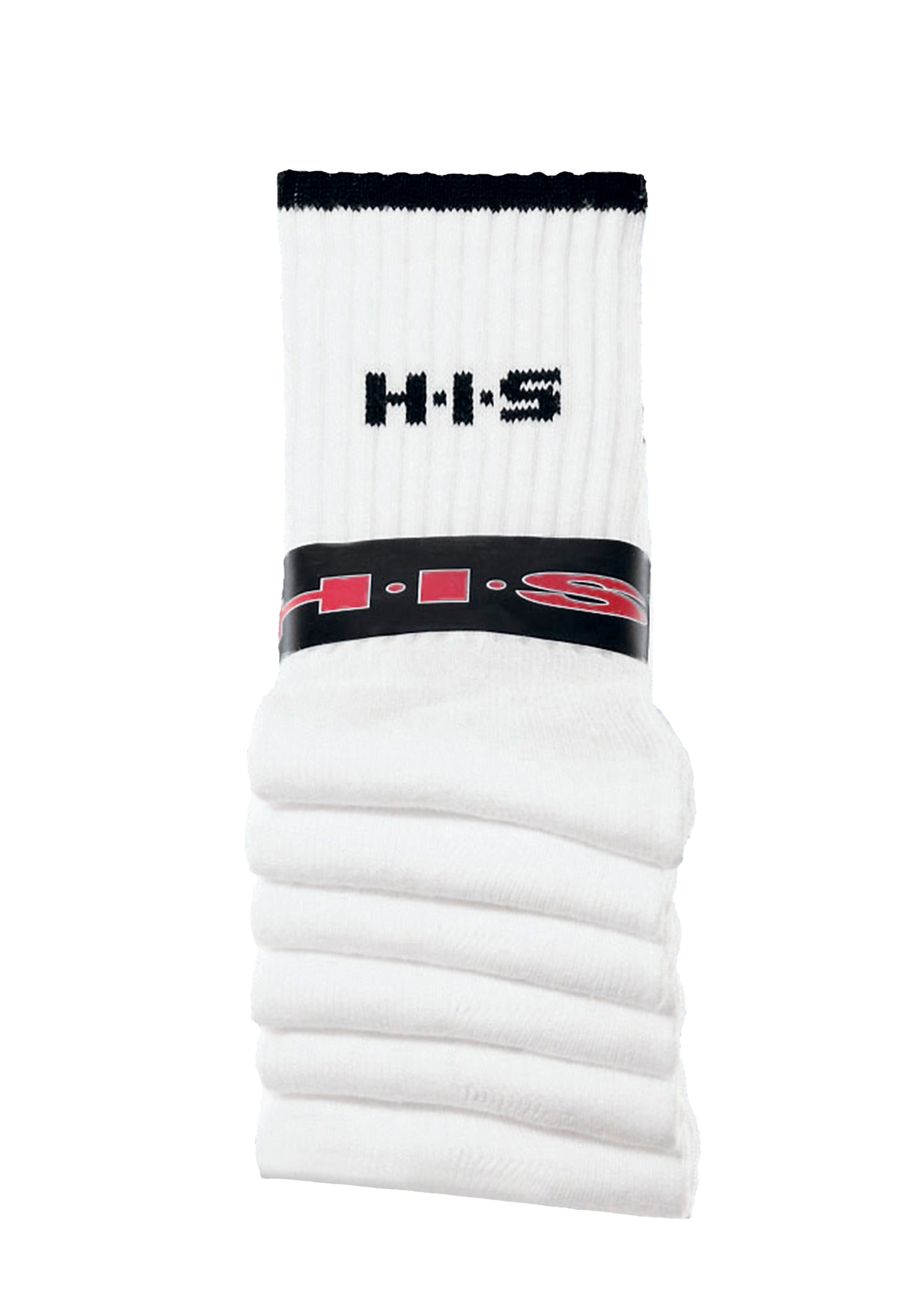 H.I.S Sportsocken, (Packung, 6 Paar), mit Frottee & verstärkten Belastungszonen