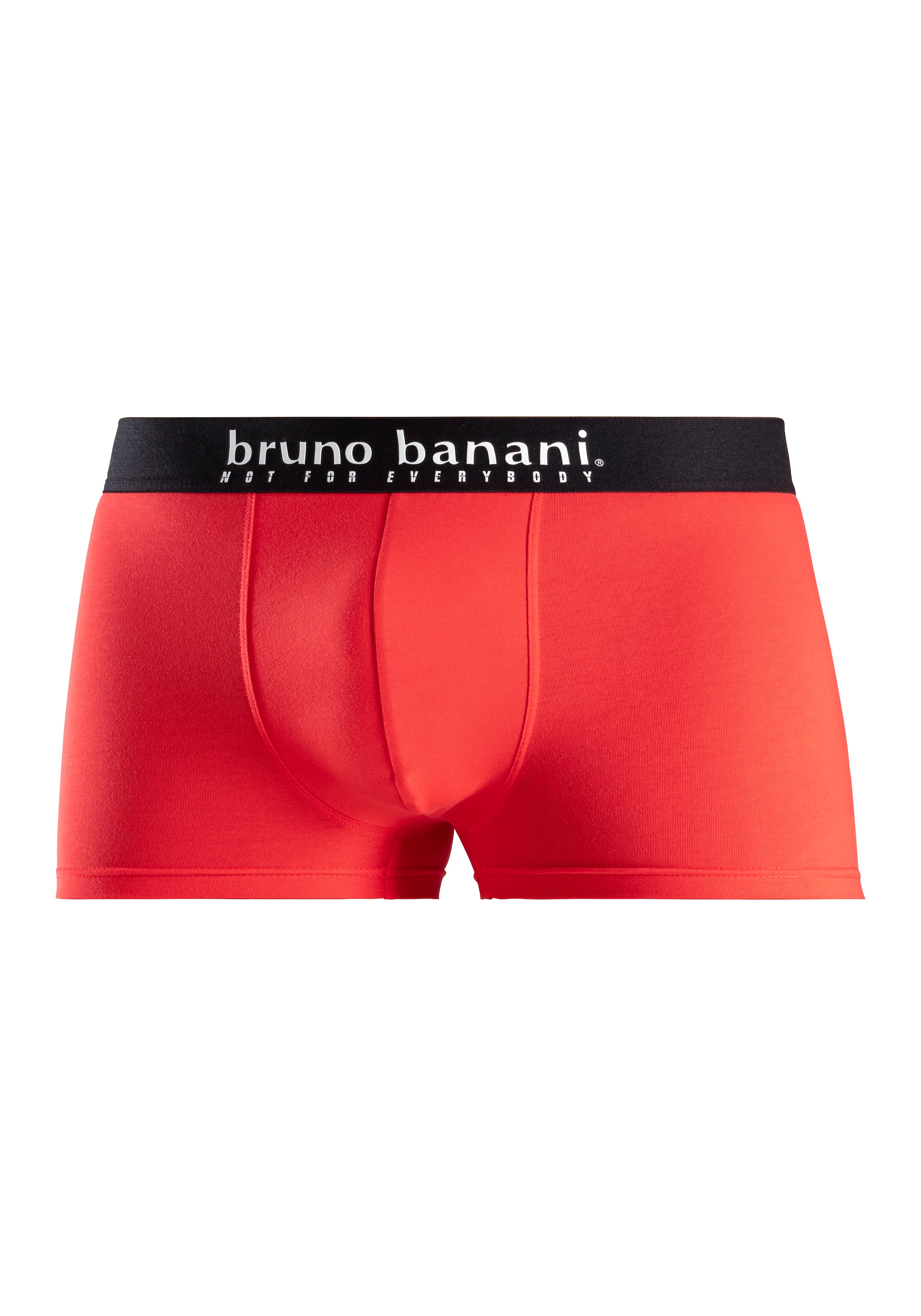 Bruno Banani Boxer »Boxershorts für Herren«, (Packung, 4 St., 4er-Pack), mit Palmendruck und unifarben aus Baumwollmischung