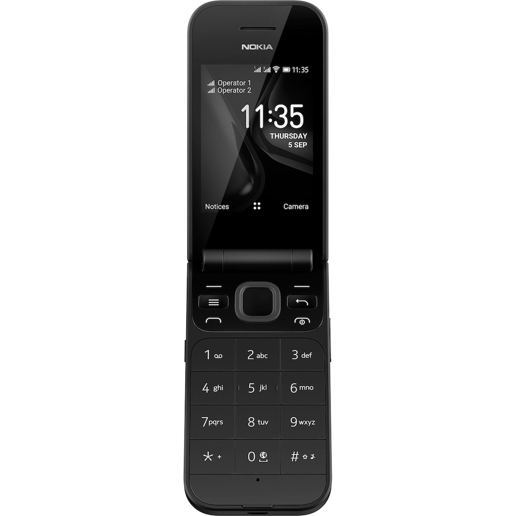 Nokia Klapphandy »2720«, Meerschwarz, 7,1 cm/2,8 Zoll, 4 GB Speicherplatz, 2 MP Kamera