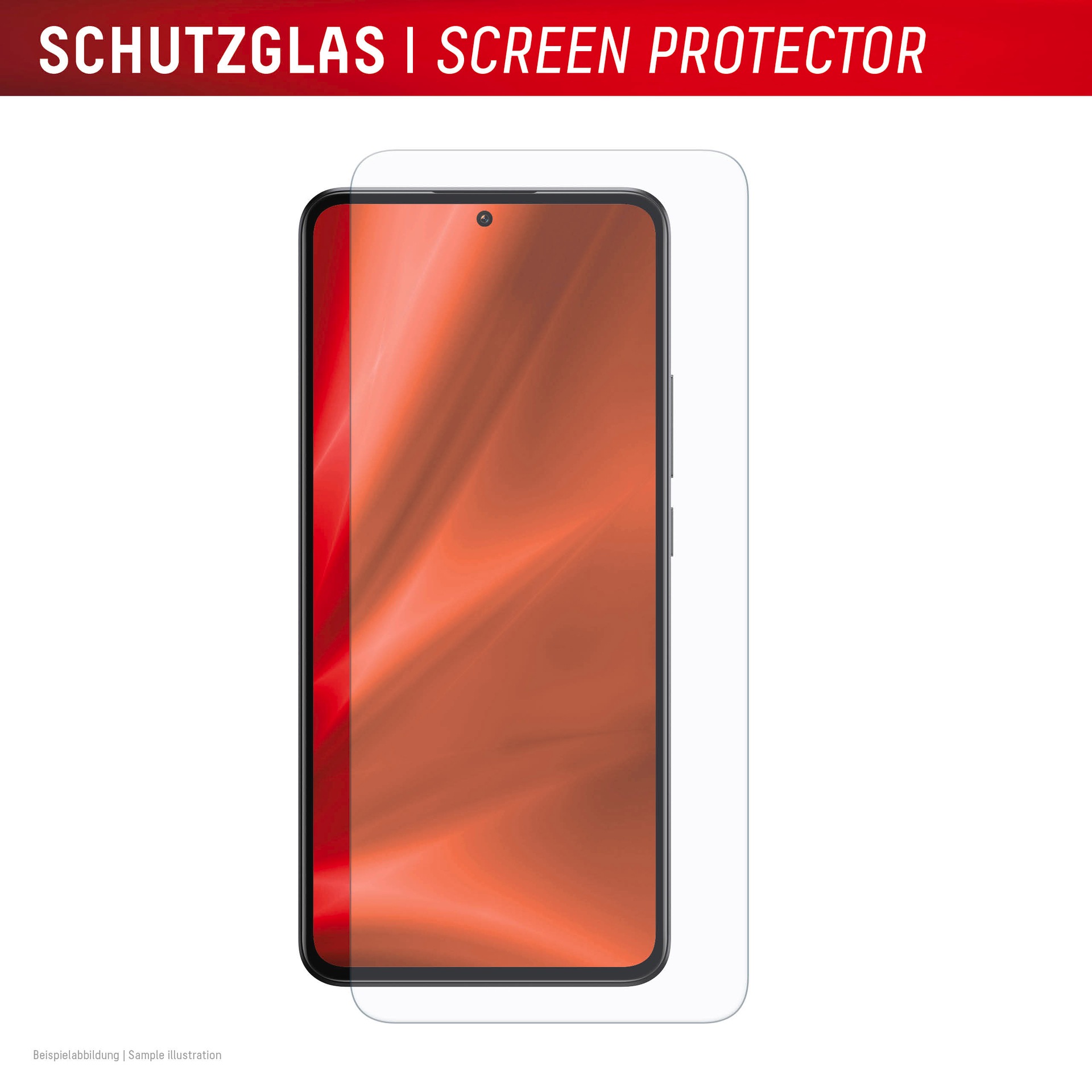 Displex Displayschutzglas »Real Glass«, Displayschutzfolie, Schutzfolie, Bildschirmschutz, kratz- & stoßfest