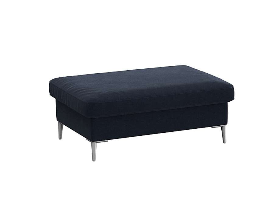 FLEXLUX Pouf »Fiore«, Kaltschaum, Füße Alu
