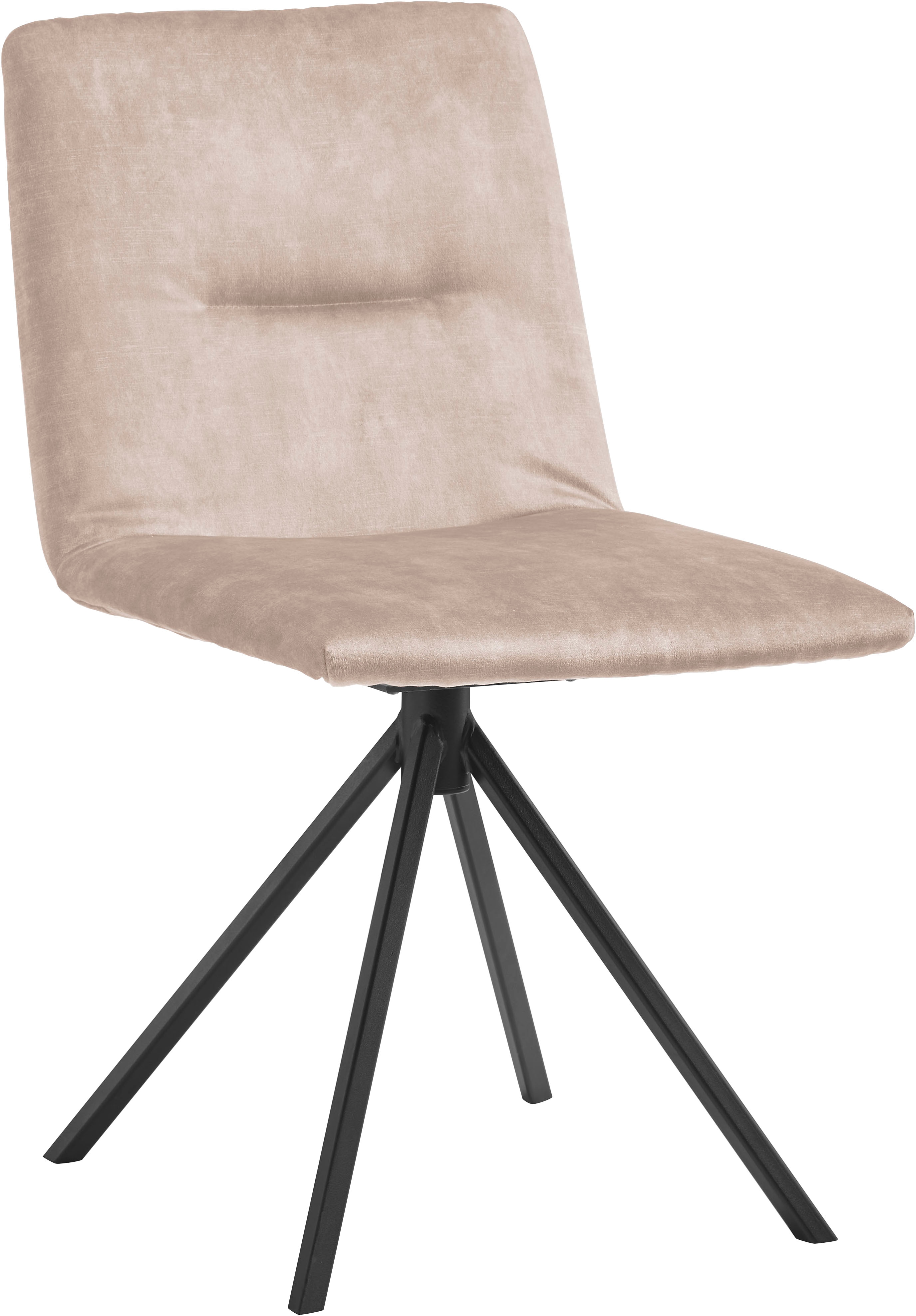 Musterring Polsterstuhl "JustB SP500" () 1 Stk.ohne Armlehne, wahlweise mit Drehfunktion, Stativgestell in schwarz
