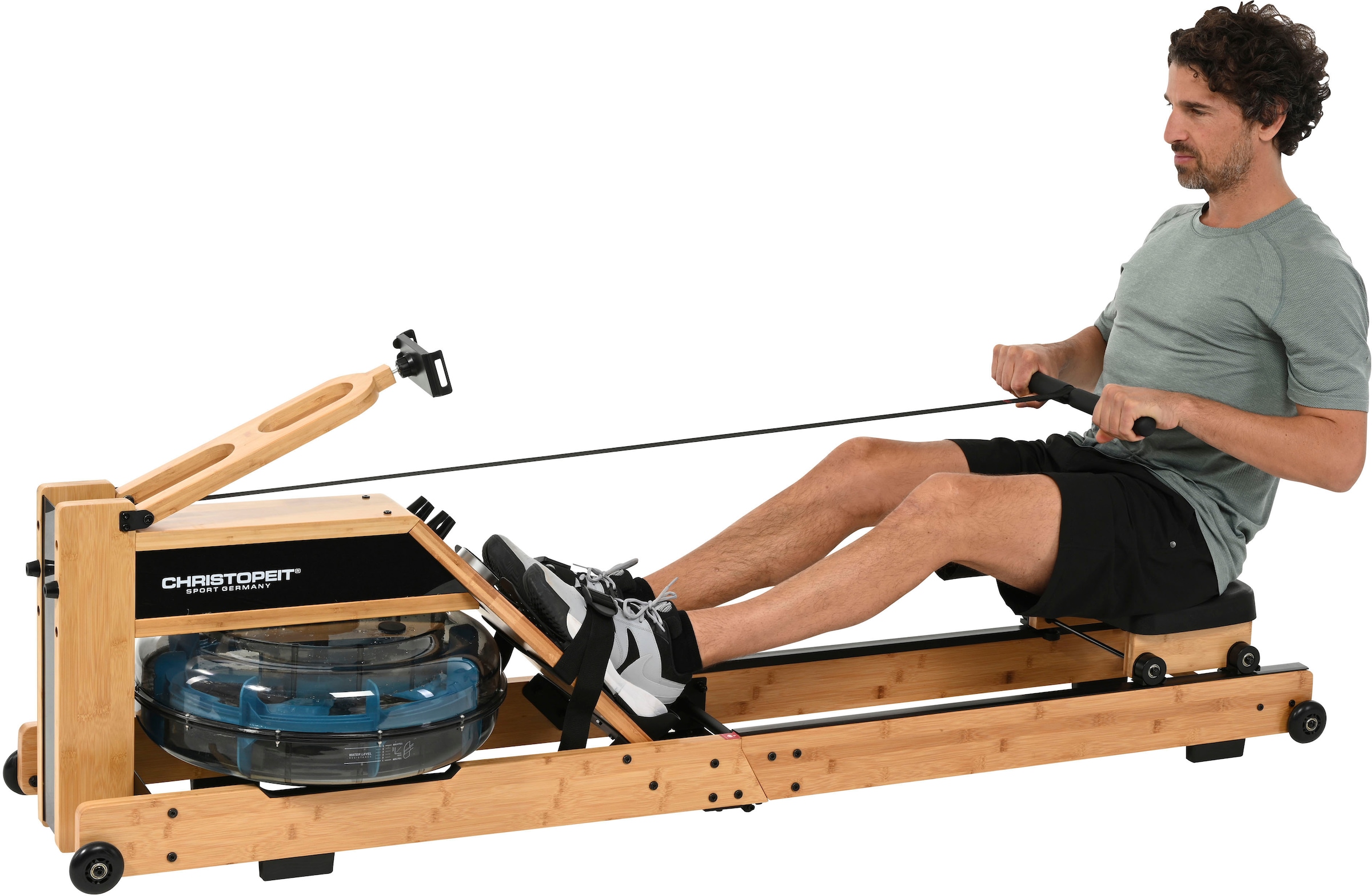 Christopeit Sport® Rudergerät »Wasserrudergerät Colorado« Rudermaschine, klappbar