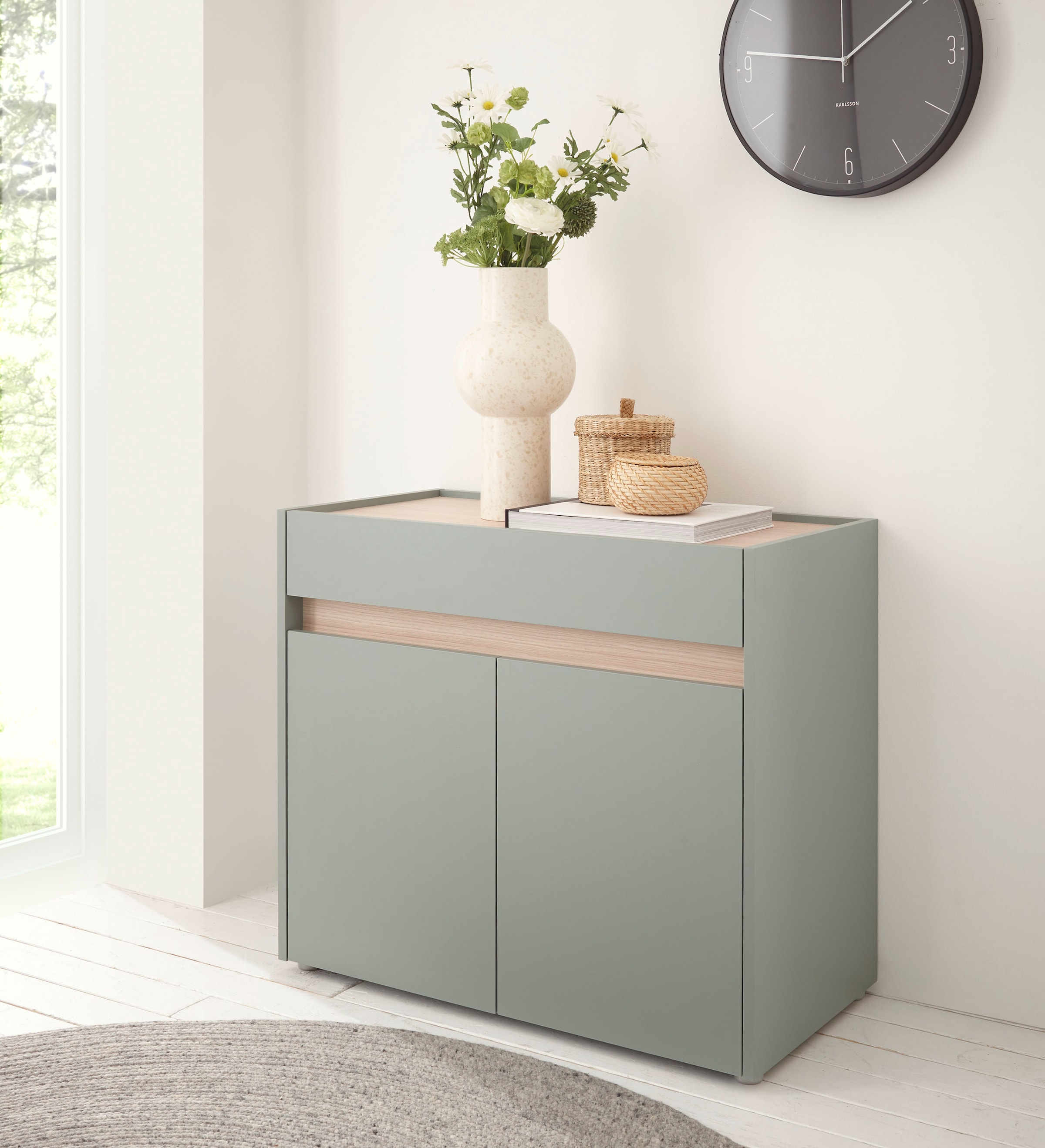 Home affaire Kommode "GiRON/CiTY, Schrank in vier Farben, modernes Sideboar günstig online kaufen