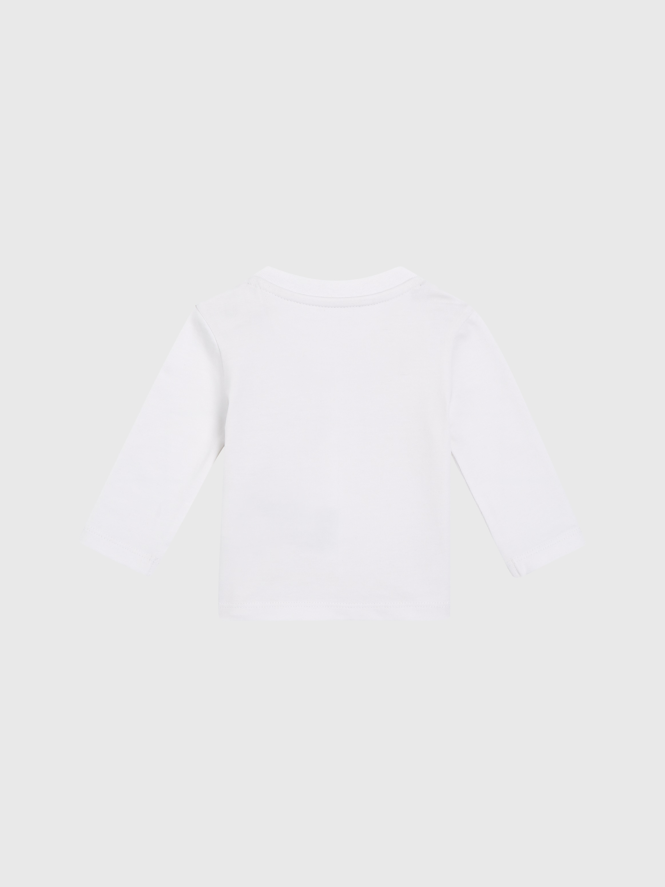 Calvin Klein Jeans Langarmshirt »MONOGRAM LS T-SHIRT«, für Babys bis 2 Jahre, mit großem Druck