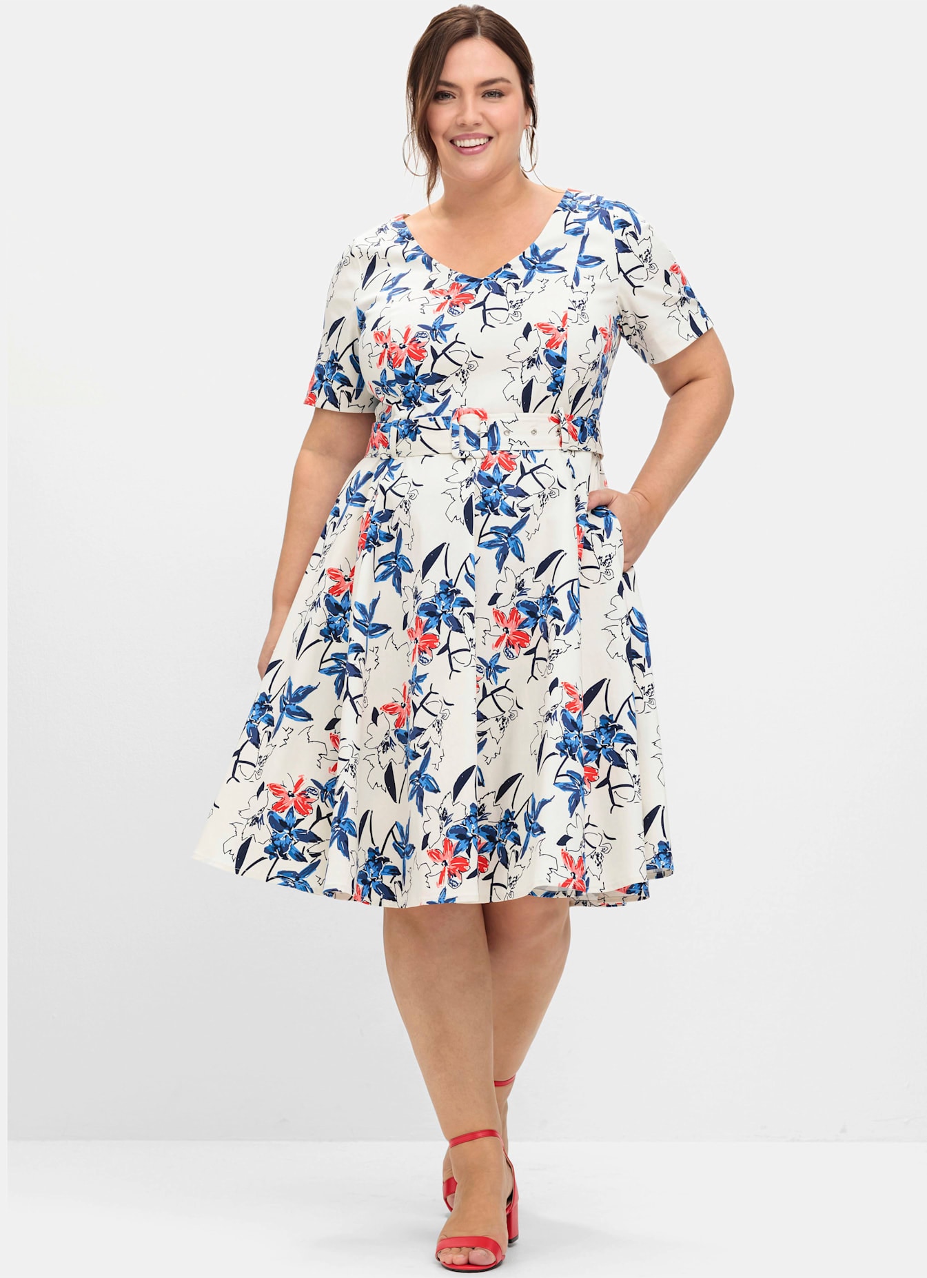 Sheego Sommerkleid "Abendkleid" günstig online kaufen