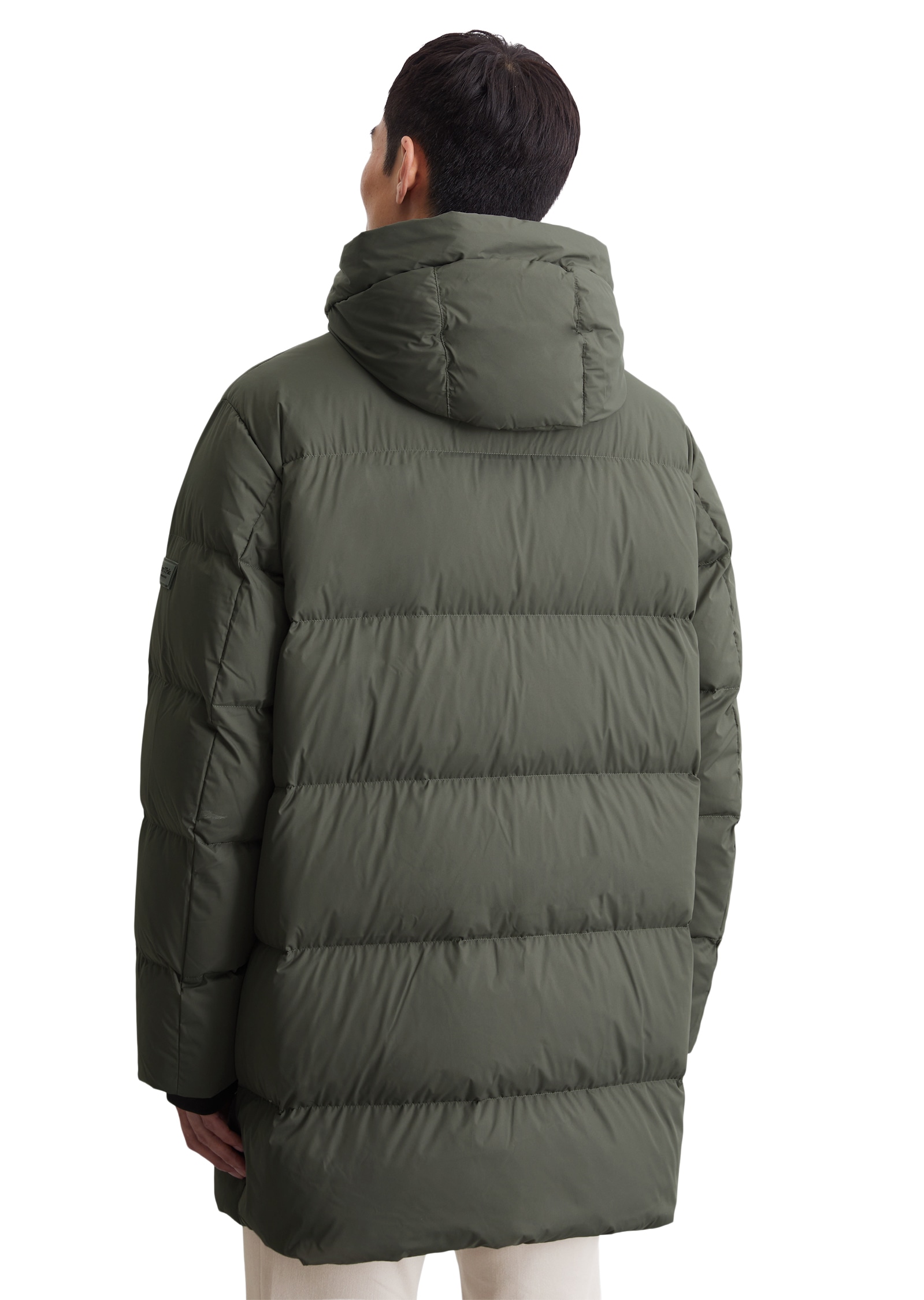 Marc O'Polo Winterjacke, mit Kapuze, mit Kapuze und vielen Details