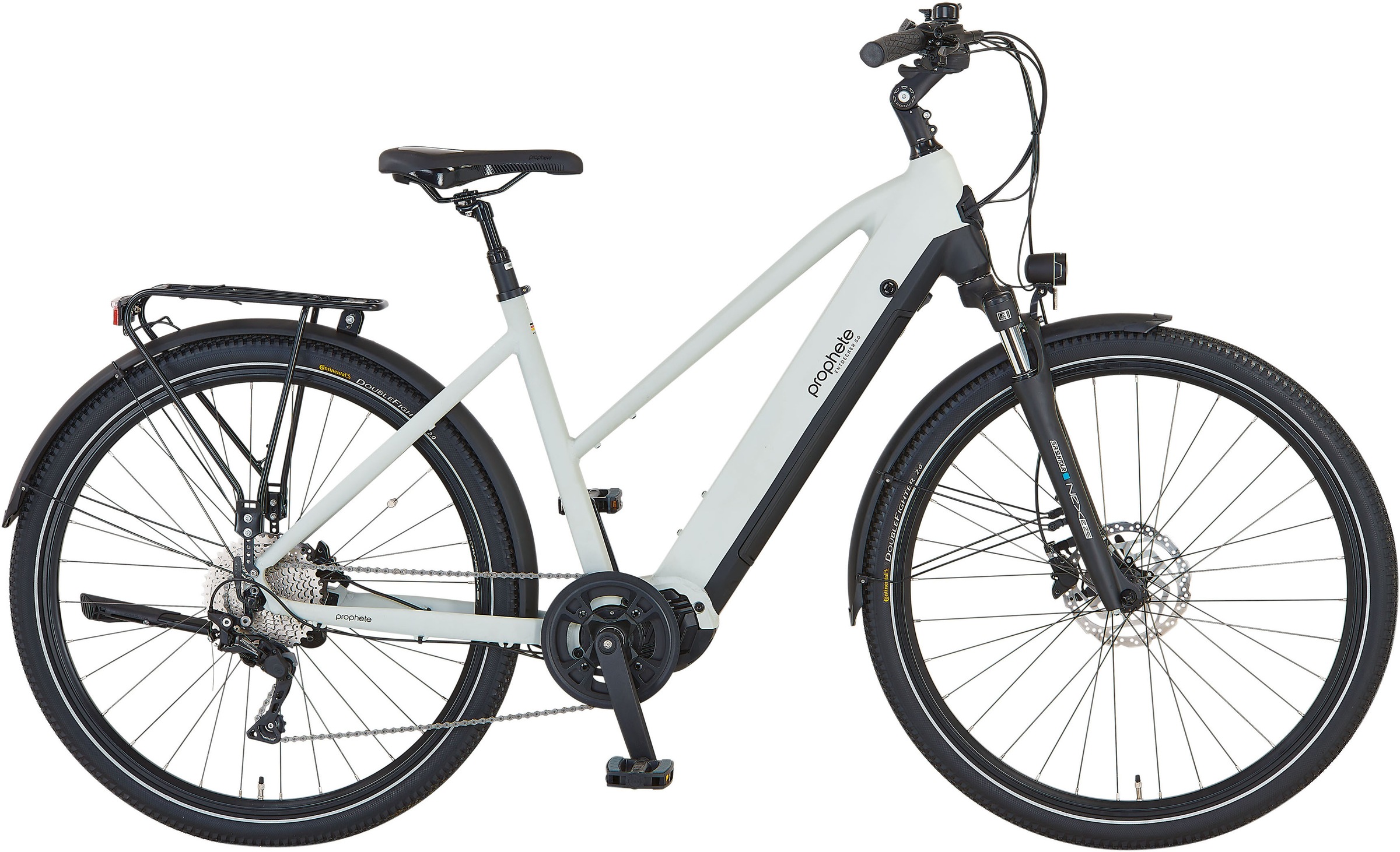 Prophete E-Bike »Entdecker 5.0«, 10 Gang, Shimano, Deore, Mittelmotor 250 W