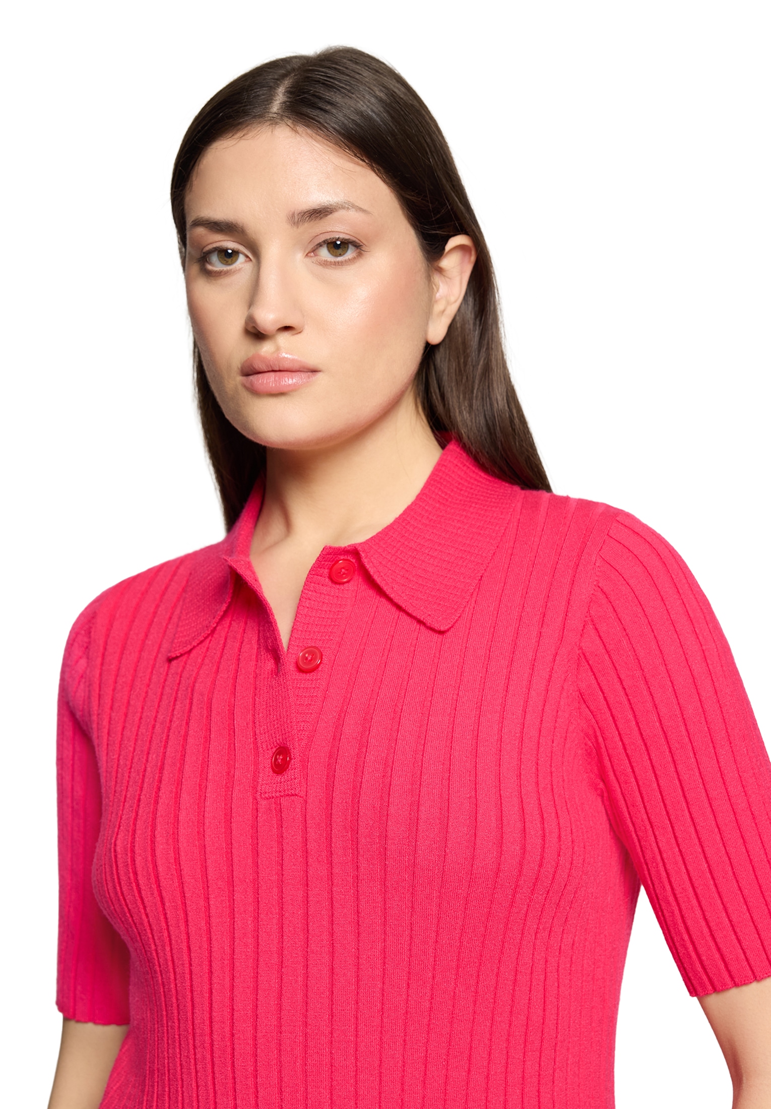 Cartoon Kurzarmshirt »Damen mit Kragen« 1 tlg.