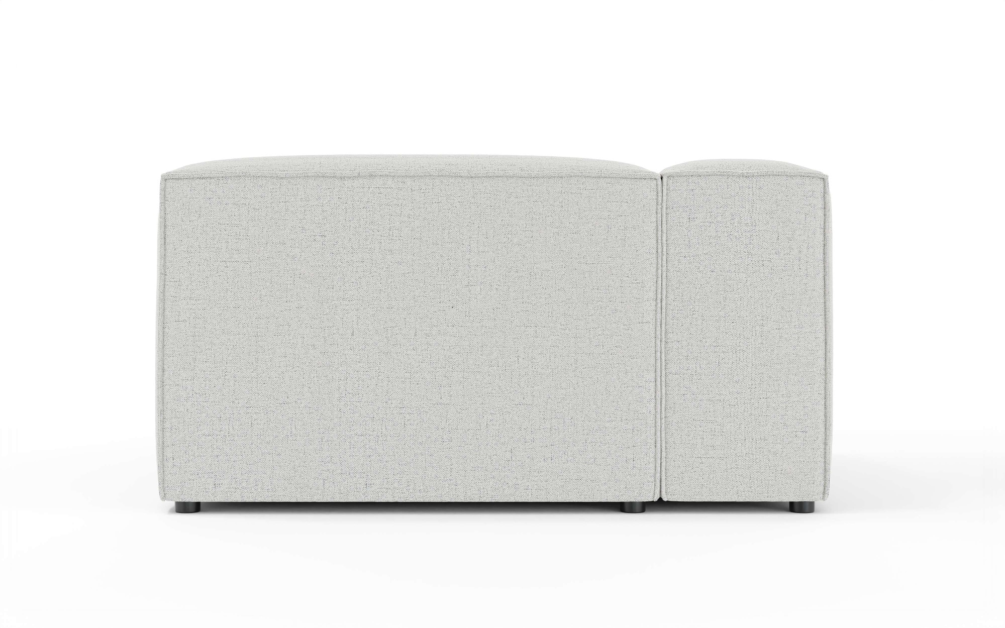INOSIGN Ottomane »XL HAILY links/rechts bestellbar, extra tief, Maße B/T/H: 130/160/72cm«, als Modul oder separat verwendbar, für individuelle Zusammenstellung