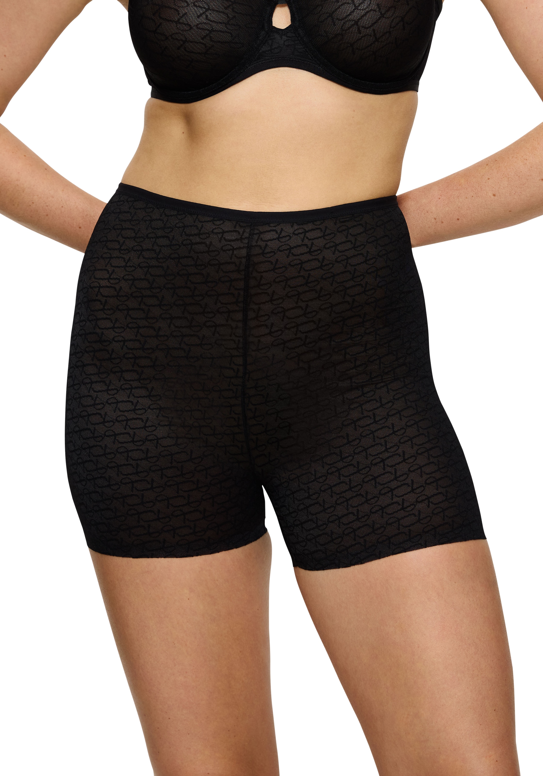 Triumph Panty "Signature Sheer Shorts", Monogramm-Tüll, extradünner Taillen günstig online kaufen