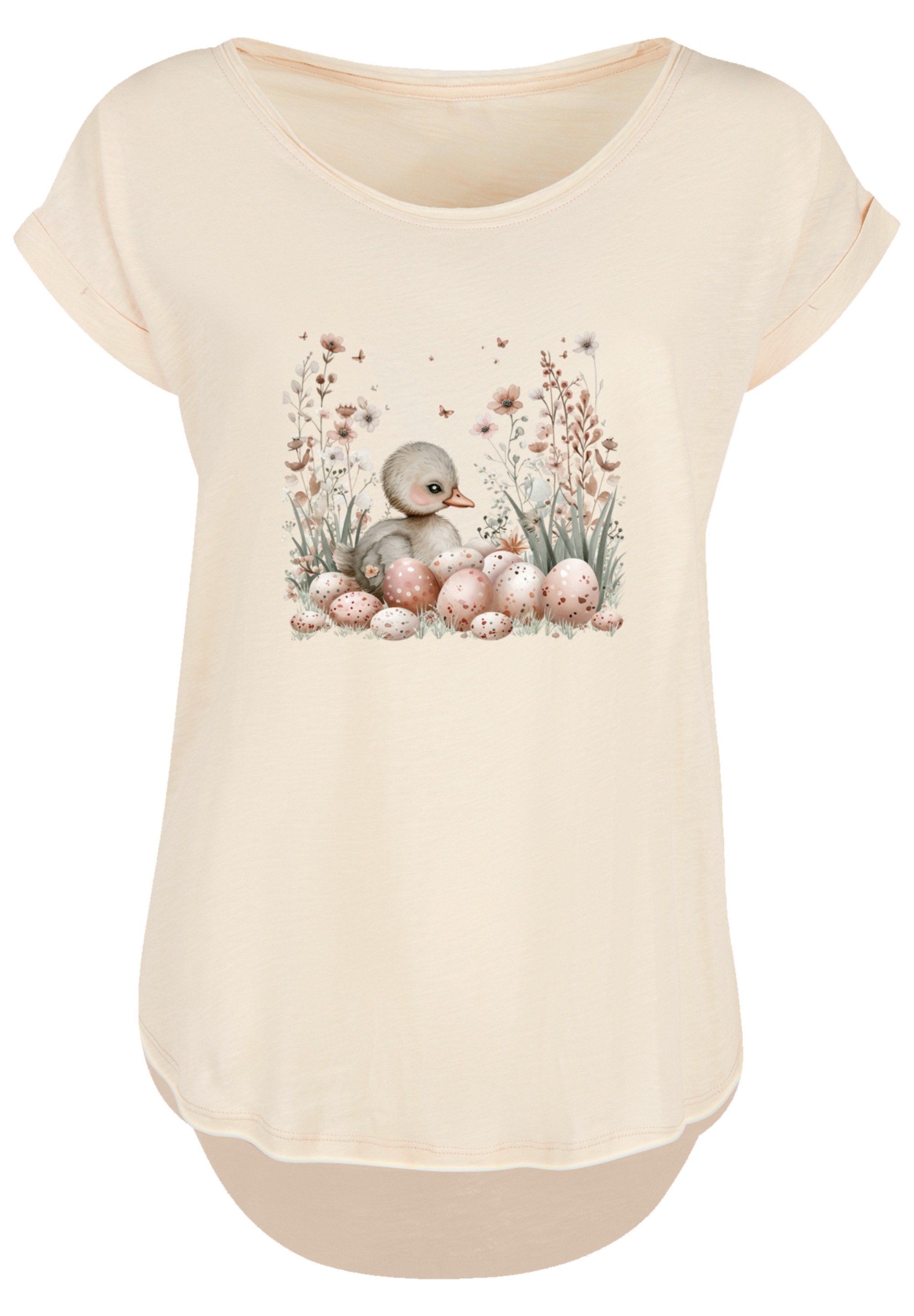 F4NT4STIC T-Shirt "Ente Ostereier Blumen Küken" Premium Qualität günstig online kaufen