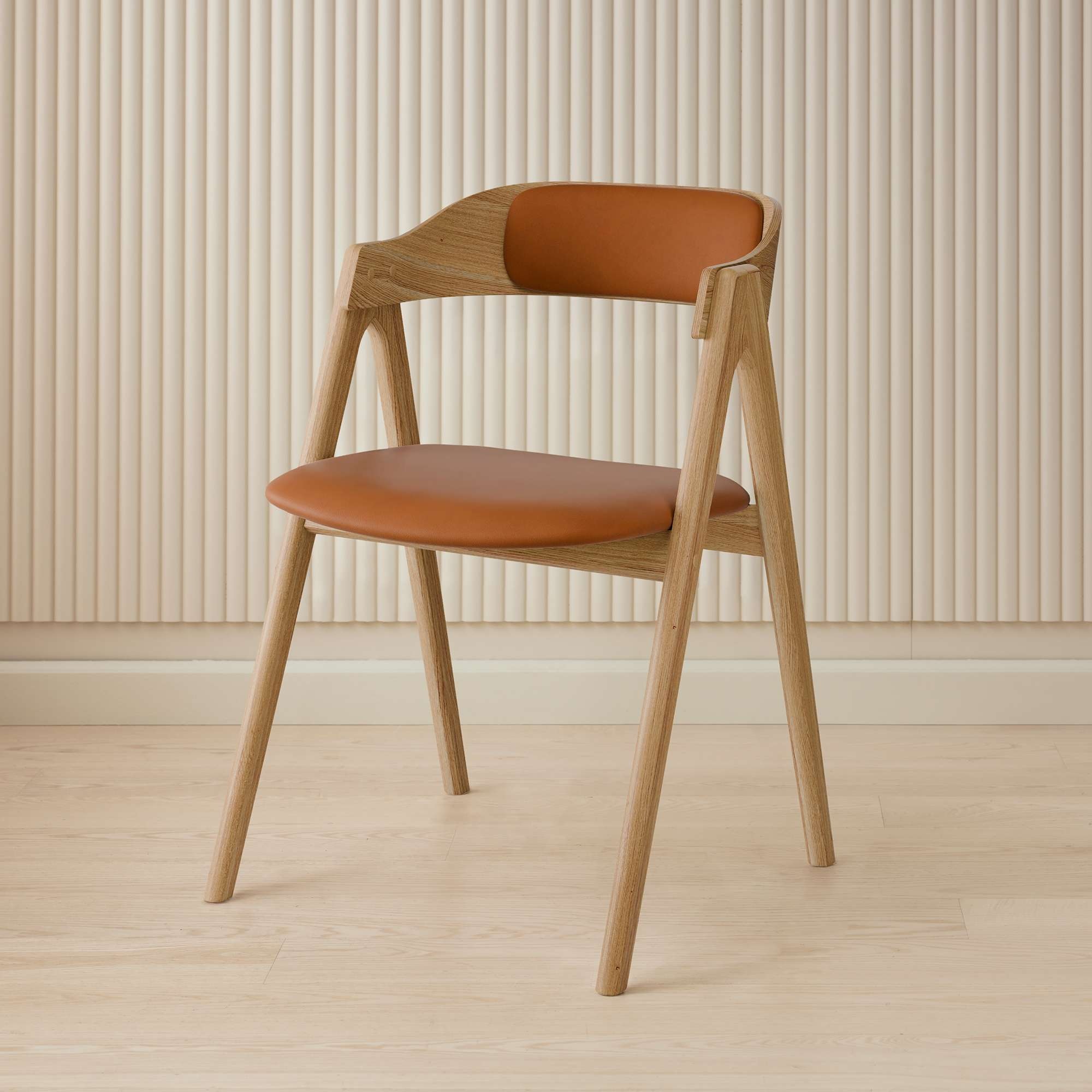 Hammel Furniture Stuhl "Mette by Hammel" () 1 Stk.Massivholz, gepolsterte Sitz- & Rückenlehne, versch. Farbvarianten