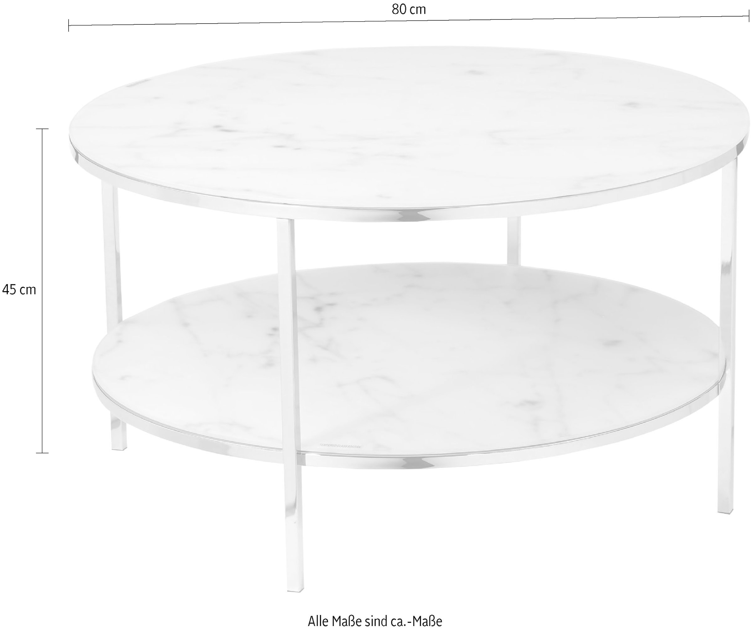 SalesFever Tischplatten in Couchtisch, | bestellen BAUR Marmoroptik
