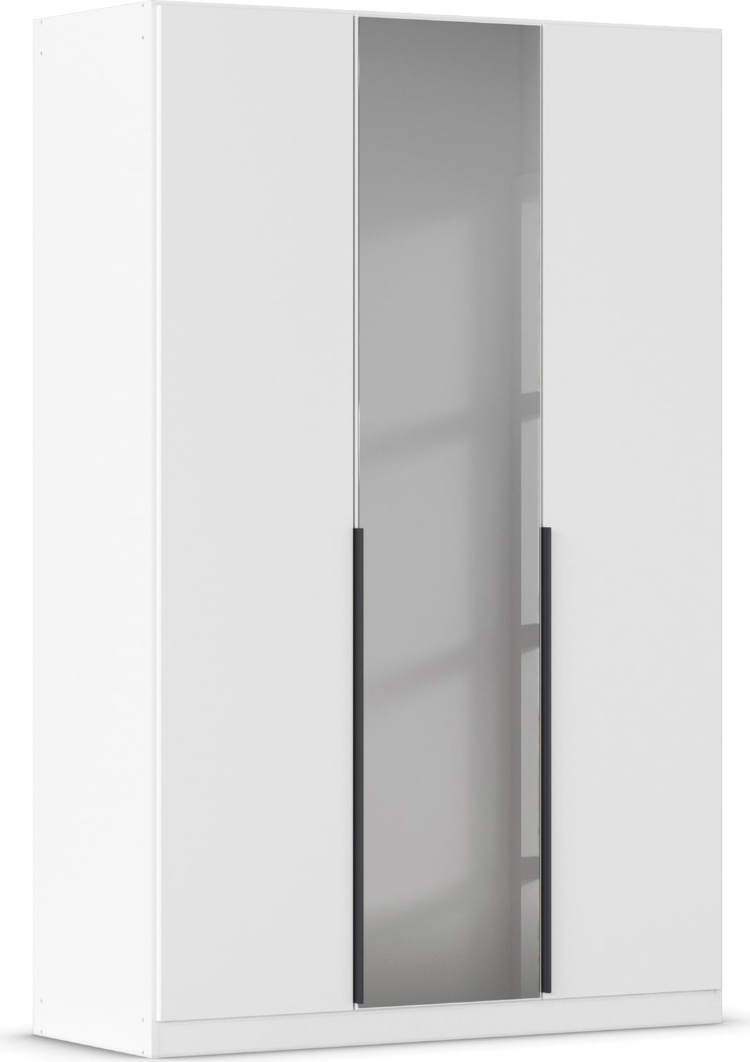 INOSIGN BY RAUCH Drehtürenschrank "Schlafzimmerschrank Kleiderschrank Schrank Garderobe FERRIS" In 3 Ausstattungen BASIC/CLASSIC/PREMIUM, Breiten 136/181/226/271 cm, Mitteltüren mit hochwertigem Grauspiegel MADE IN GERMANY