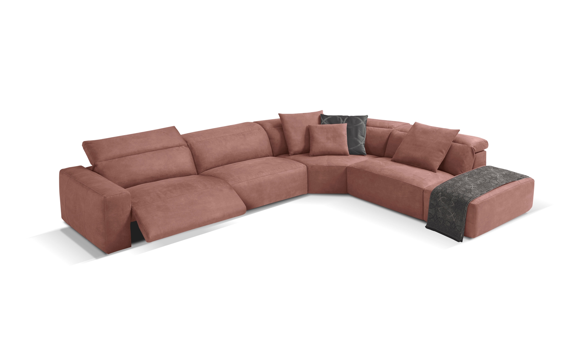 Egoitaliano Ecksofa "Beverly, extravangantes Designsofa mit erstklassigem S günstig online kaufen