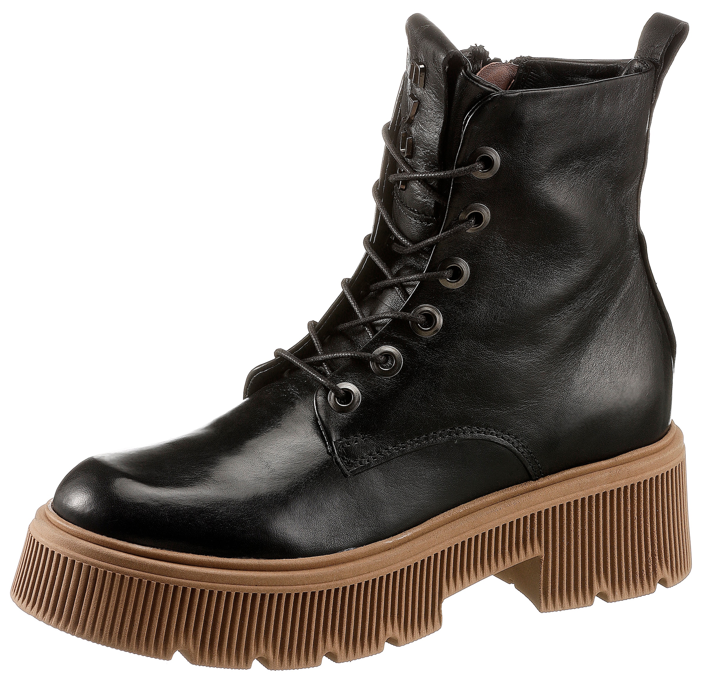 Mjus Schnürstiefelette "BOMBACOLOR" günstig online kaufen