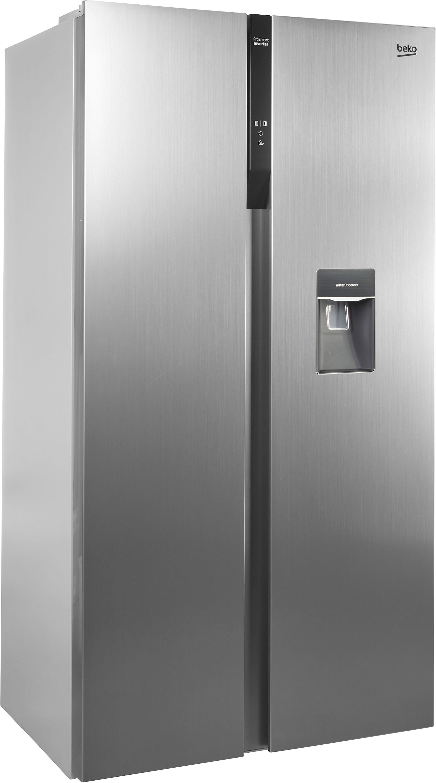 BEKO Side-by-Side "GNO5322WDXPN 8997663200" 177 cm hoch 90 cm breit günstig online kaufen