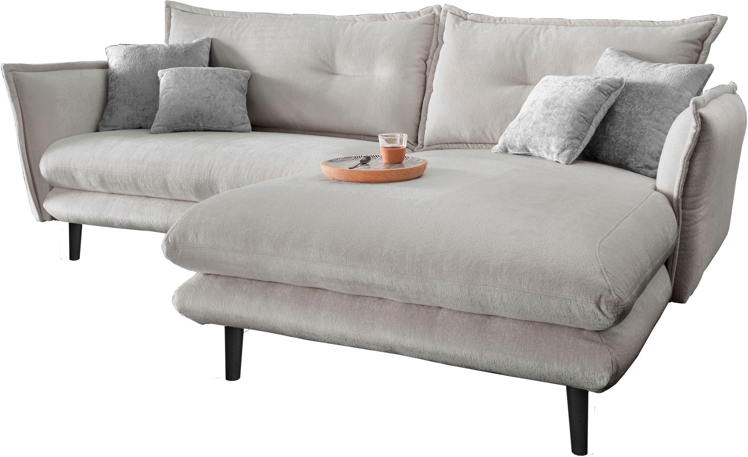 INOSIGN Ecksofa "Lazio", in verschiedenen Bezugsqualitäten und Farben liefe günstig online kaufen