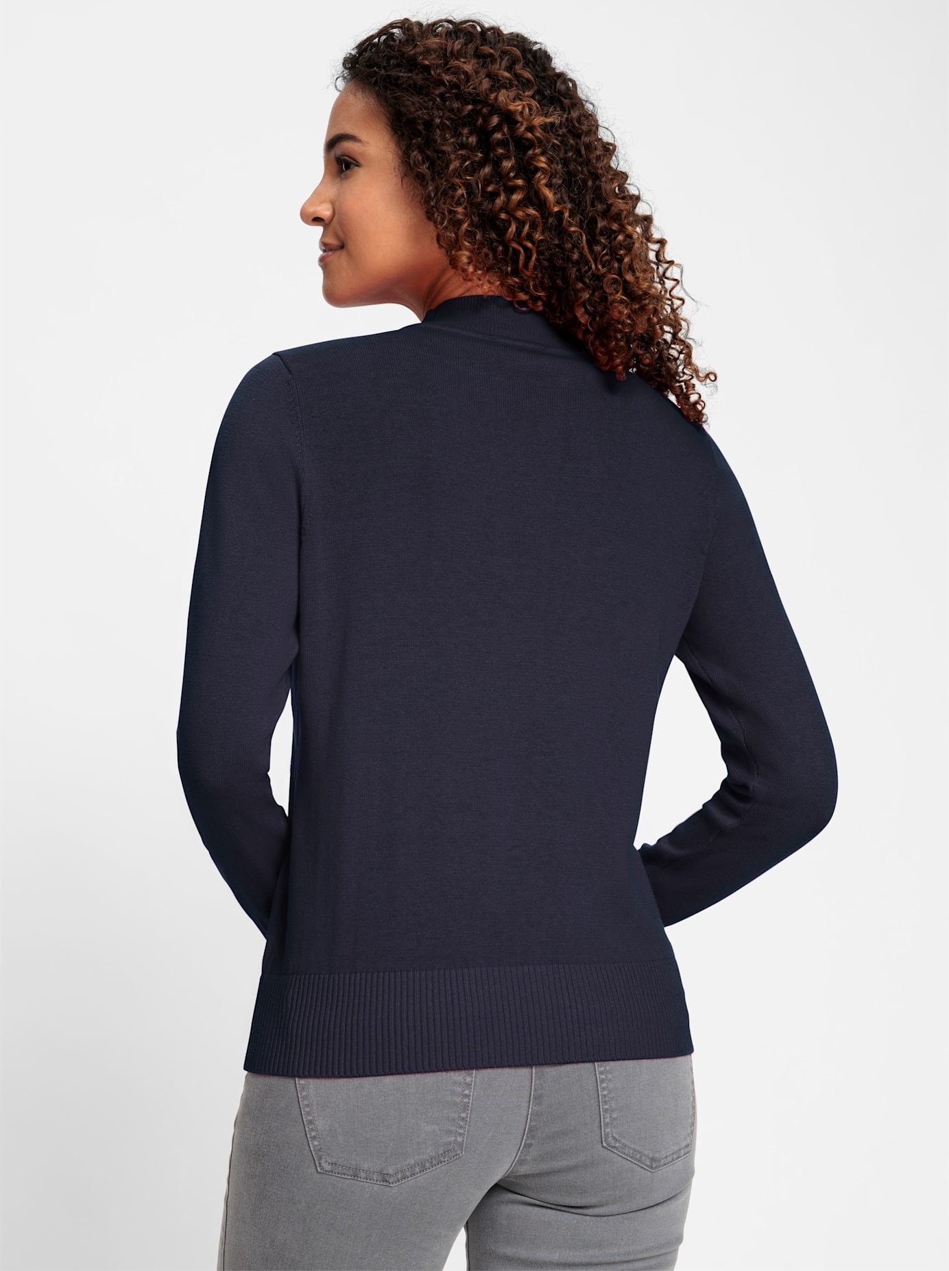 Casual Looks Stehkragenpullover »Pullover«