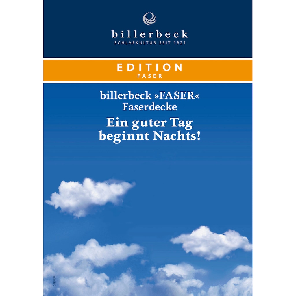 billerbeck Microfaserbettdecke »Emilie, Bettdecke in 135x200 cm, 155x220 cm, Sommer, Winter«, normal, Füllung 50% Outlast, 50% Airsoft, Bezug 100% Baumwolle, (1 St.)