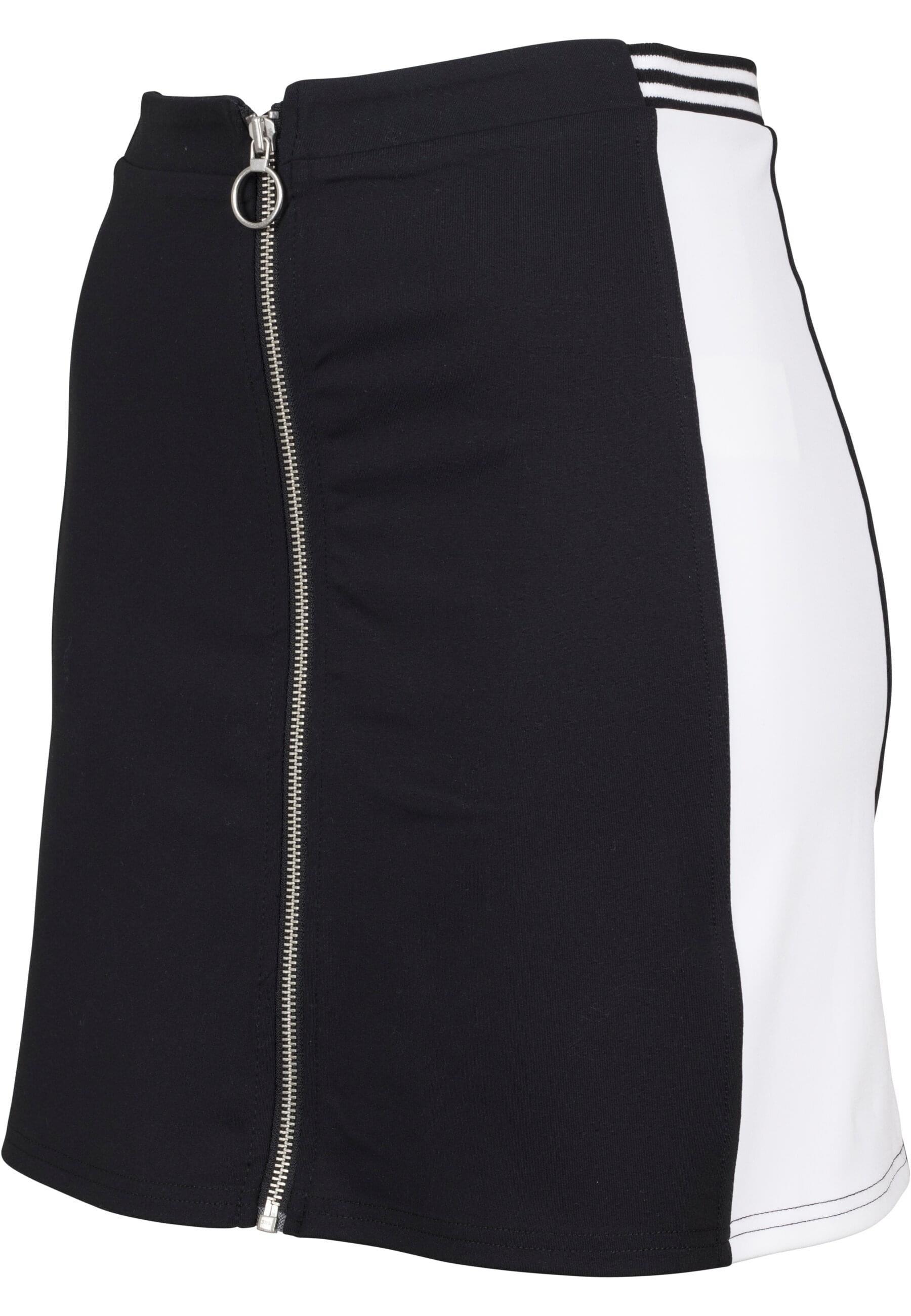 URBAN CLASSICS Jerseyrock »Urban Classics Damen Ladies Zip College Skirt«, (1 tlg.)