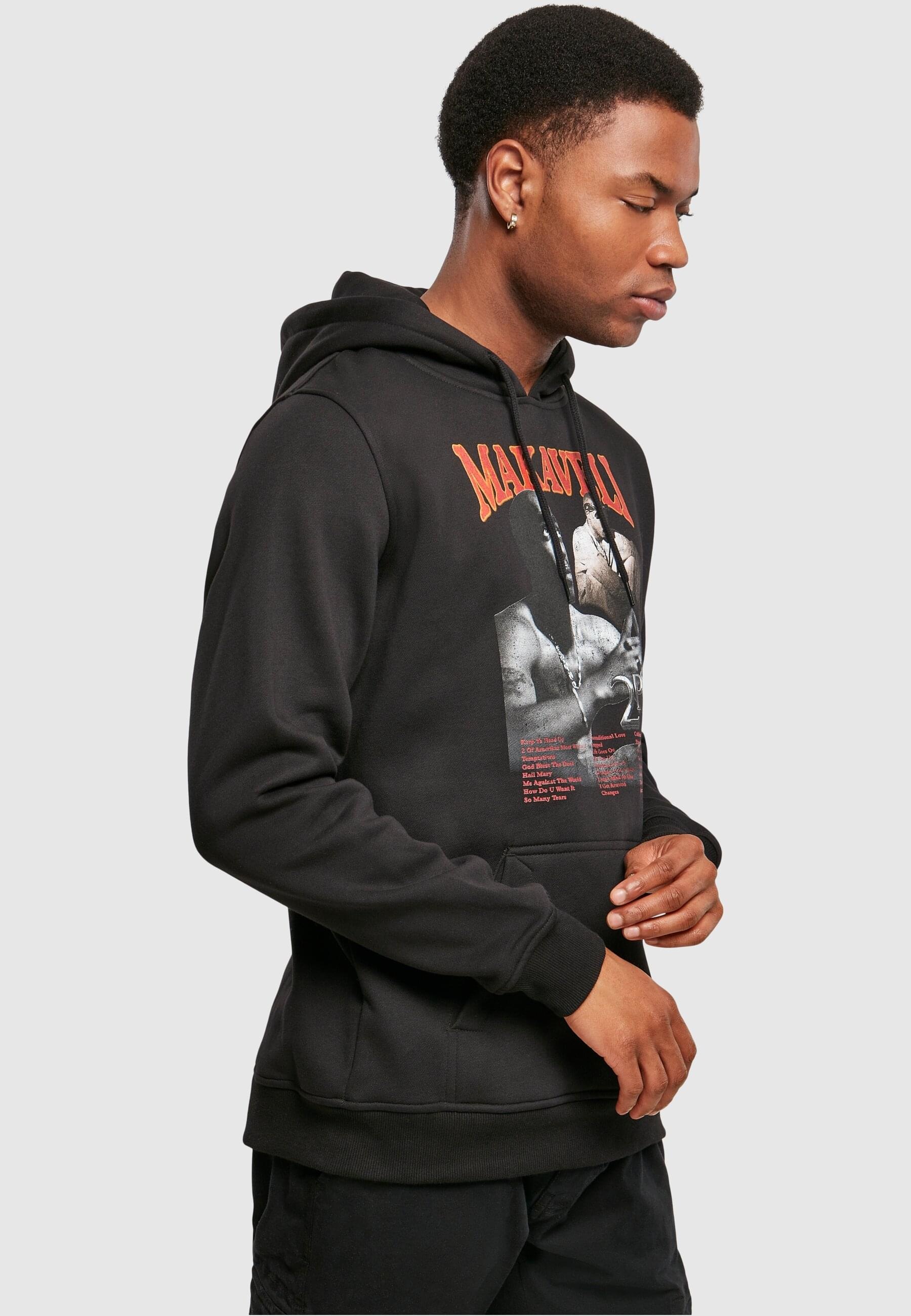 Merchcode Sweatshirt »Merchcode Herren Tupac Makaveli Hoody«, (1 tlg.)