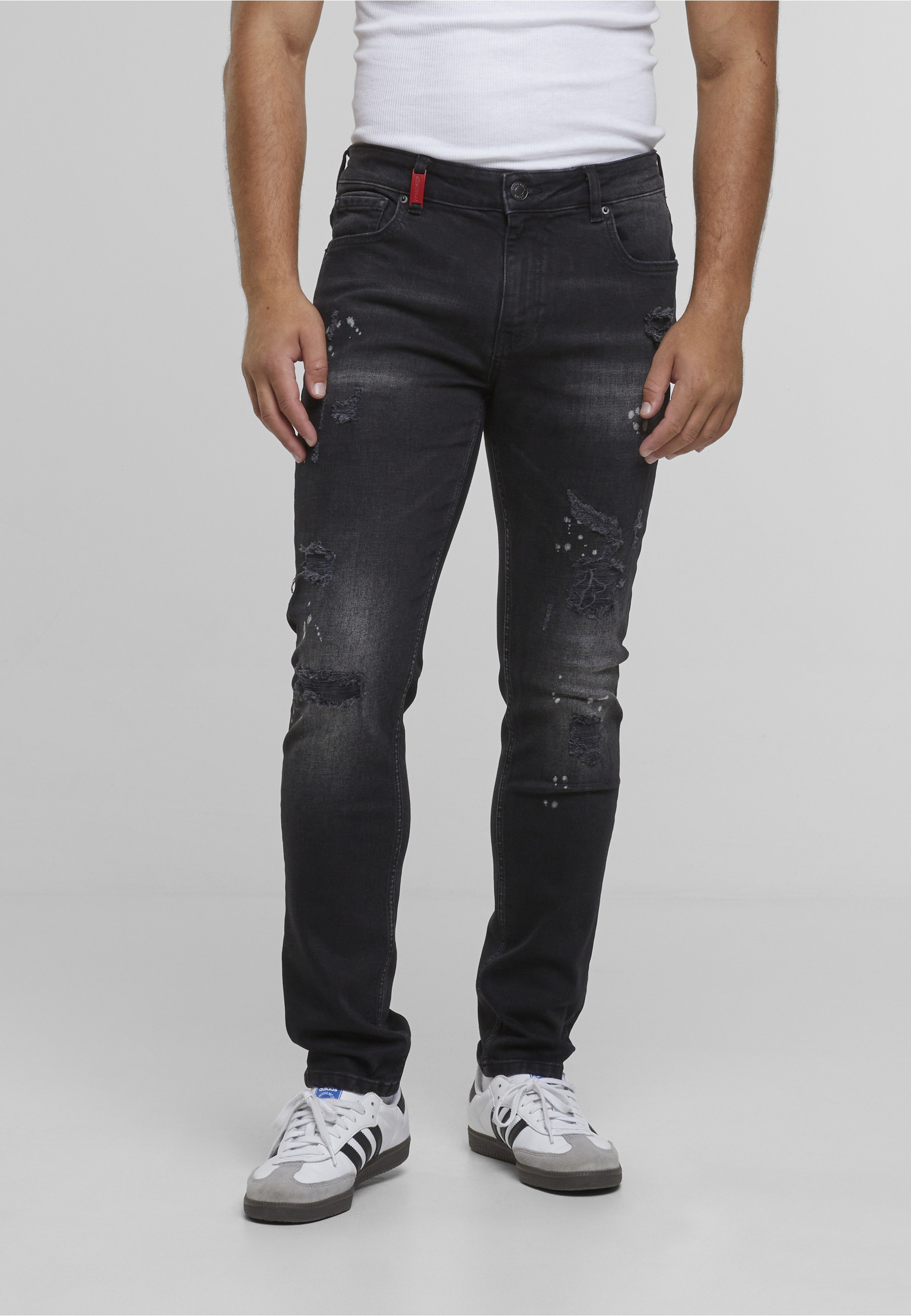 2Y Premium Bequeme Jeans »2Y Premium 2Y EMILIO RIPPED SLIM FIT JEANS«
