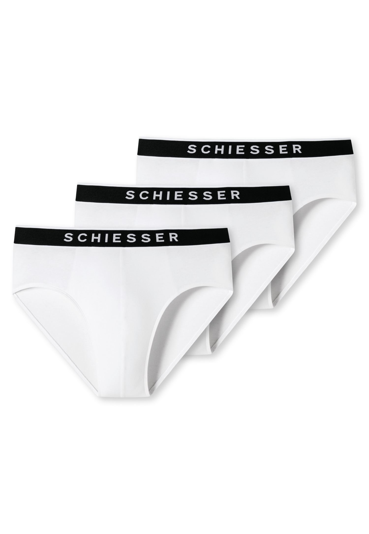 Schiesser Rioslip ""95/5"", (3er-Pack), mit sportlichem Webgummibund mit kontraststarken SCHIESSER-Logo