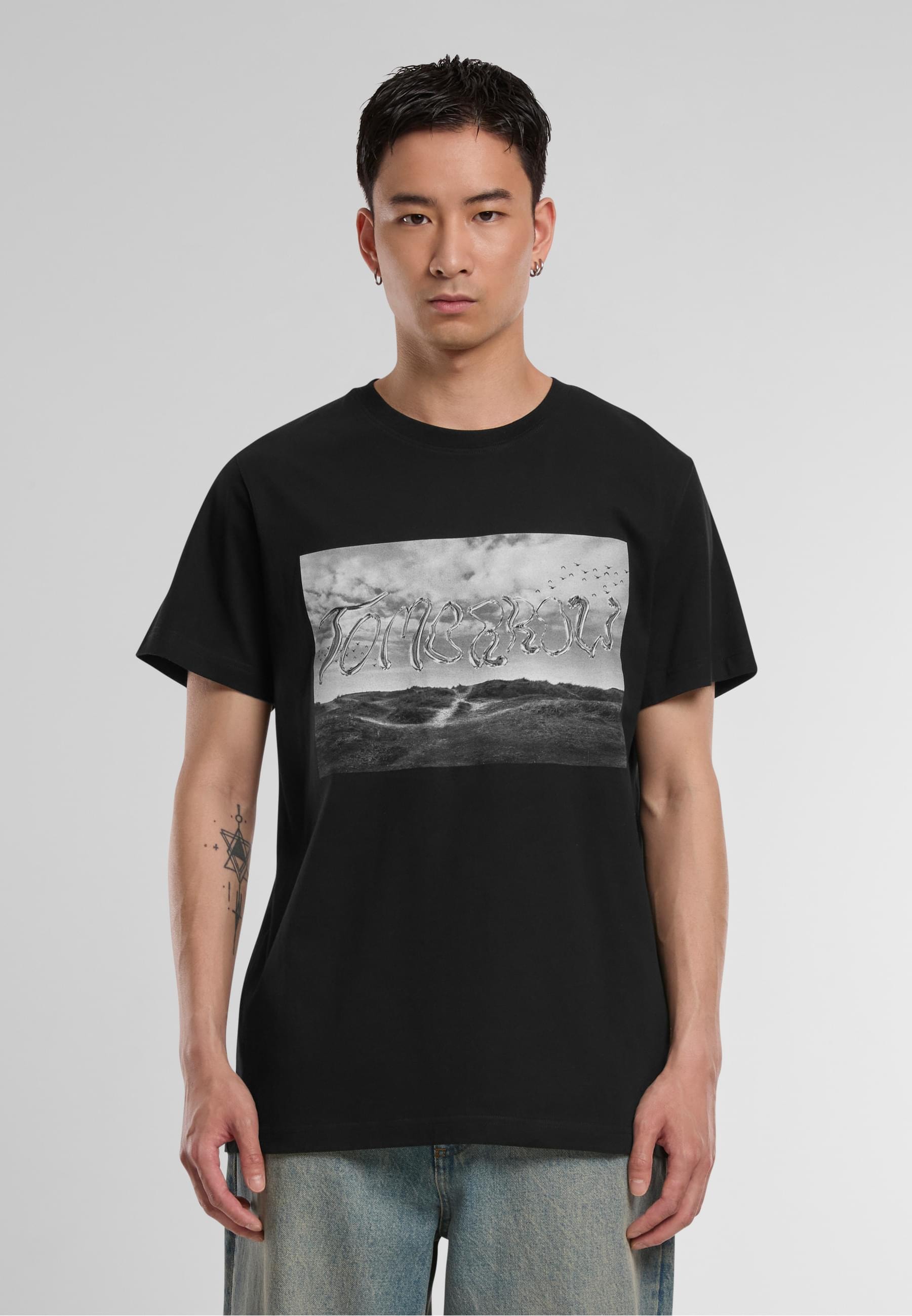 MisterTee T-Shirt »MisterTee Herren Tomorrow Tee«, (1 tlg.)