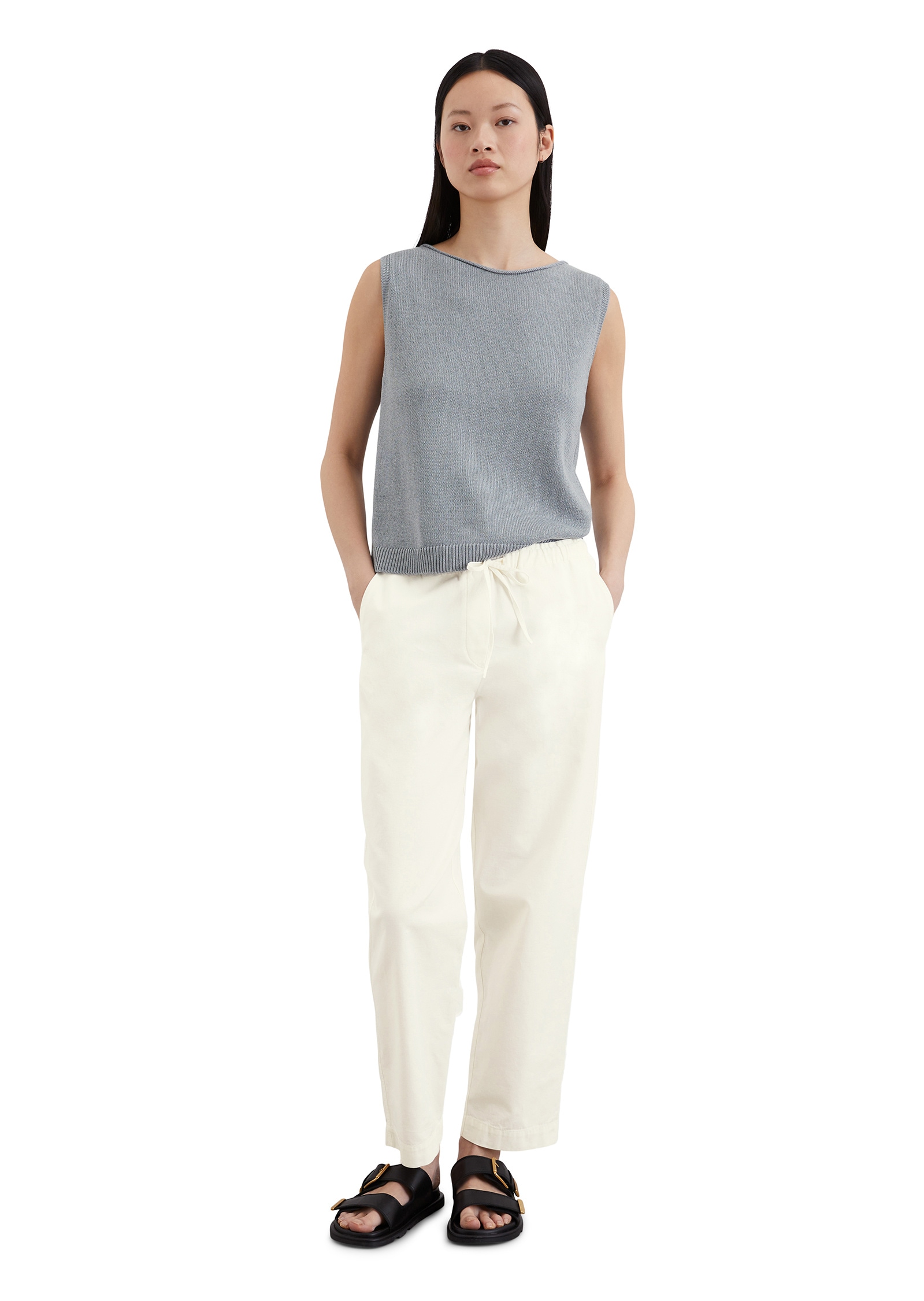 Marc O'Polo Strickpullover »aus Leinen-Mix«